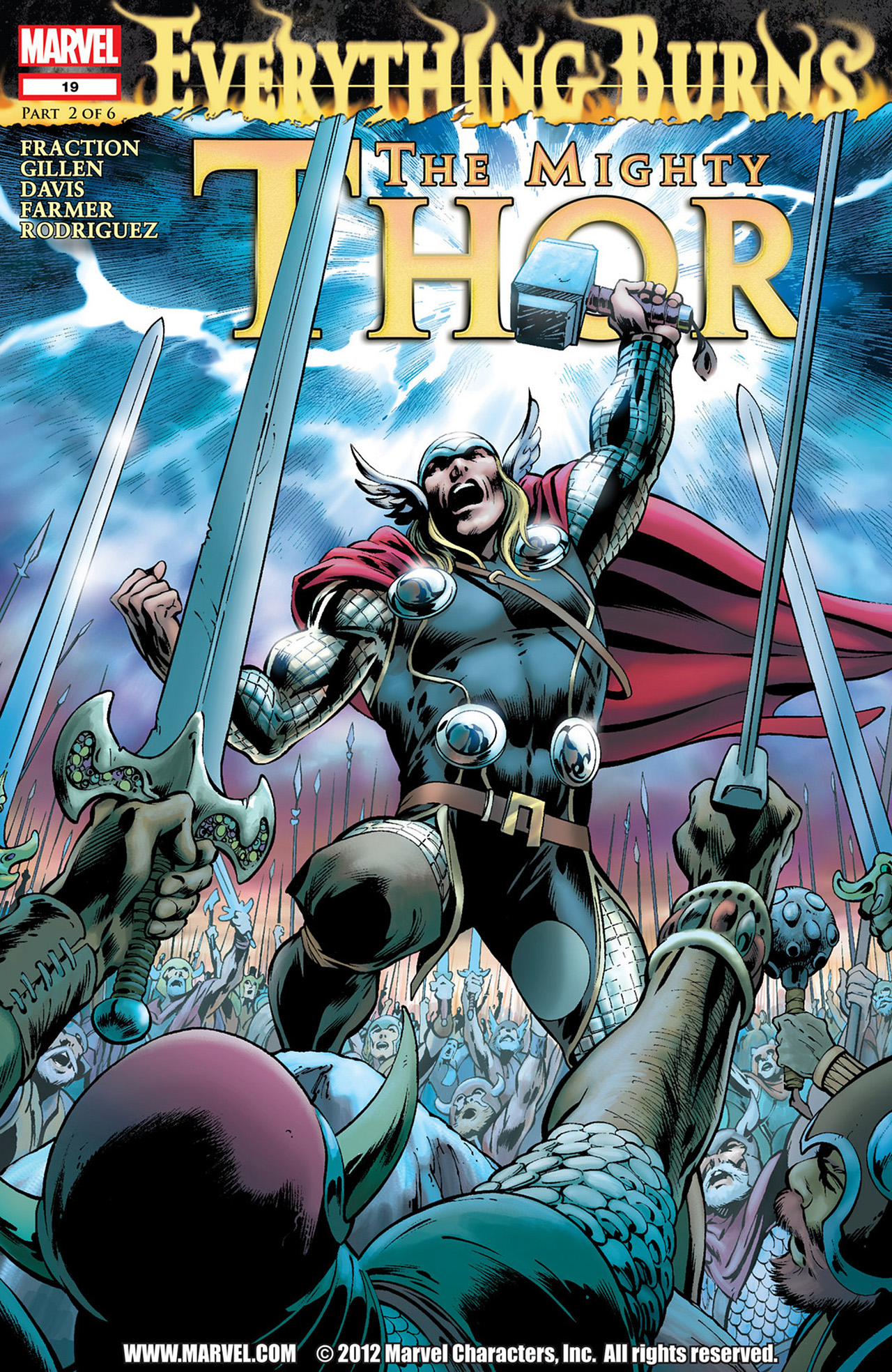 Read online The Mighty Thor (2011) comic -  Issue #19 - 1