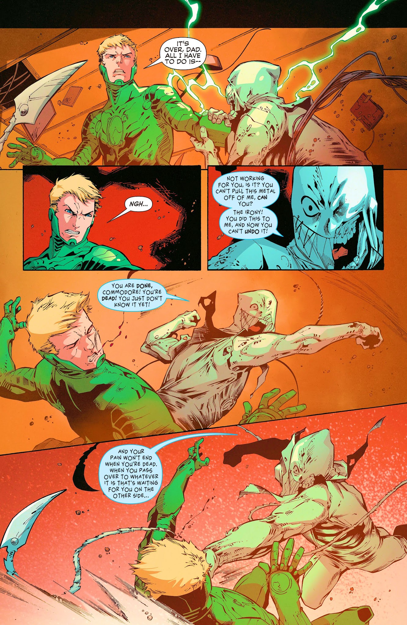 Read online The Green Team: Teen Trillionaires comic -  Issue #8 - 11