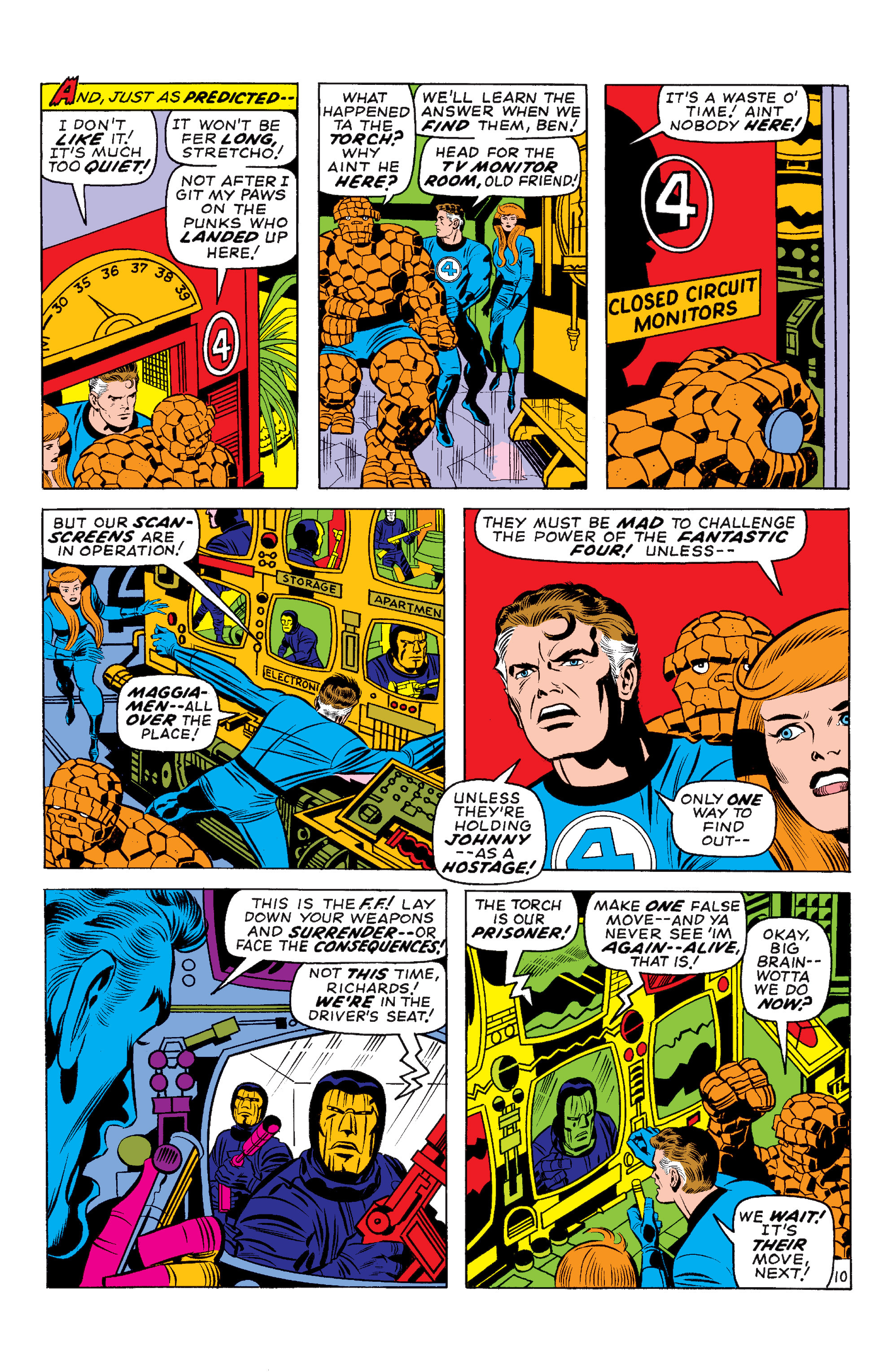 Read online Marvel Masterworks: The Fantastic Four comic -  Issue # TPB 10 (Part 2) - 64