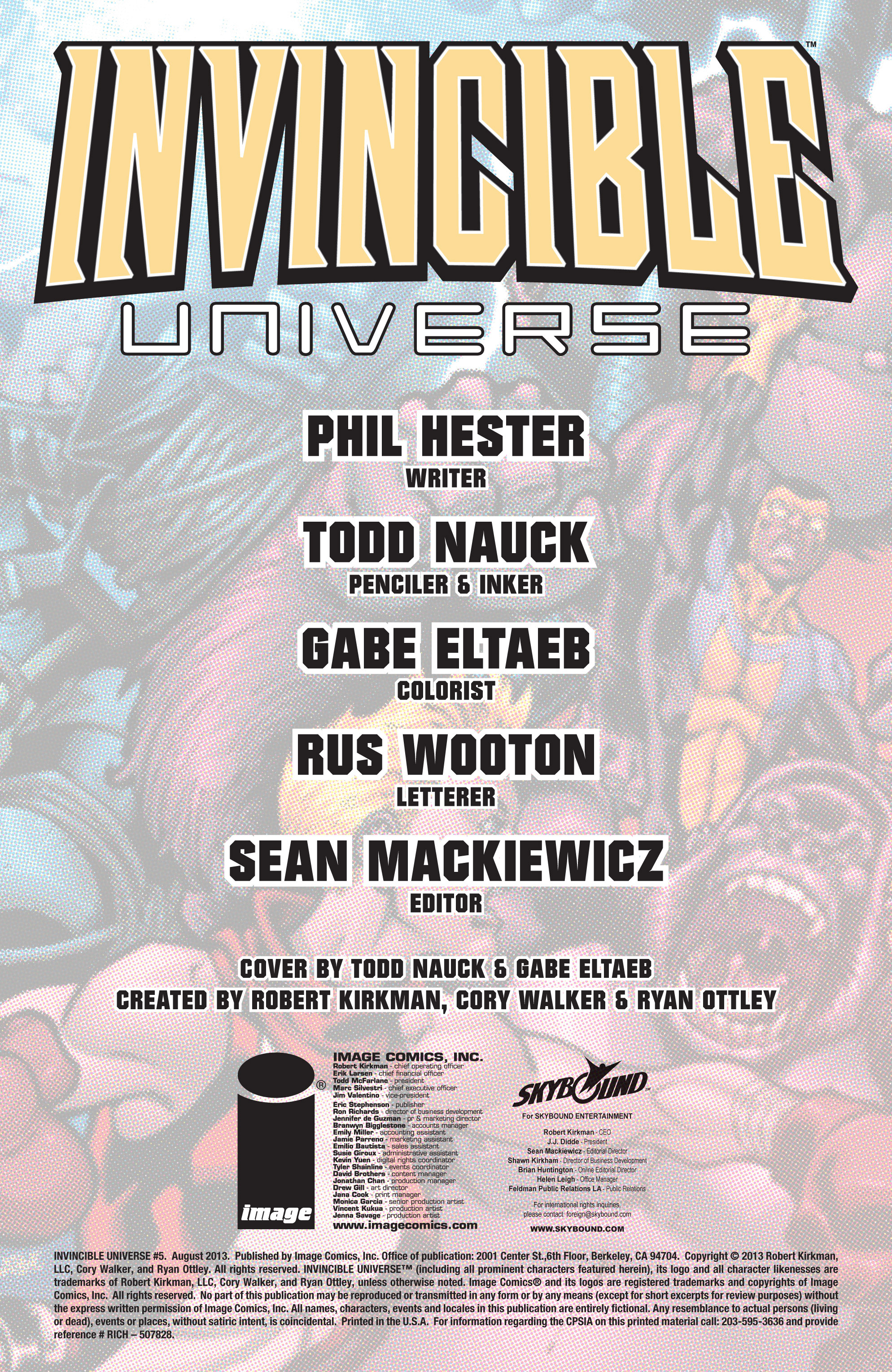 Read online Invincible Universe comic -  Issue #5 - 2