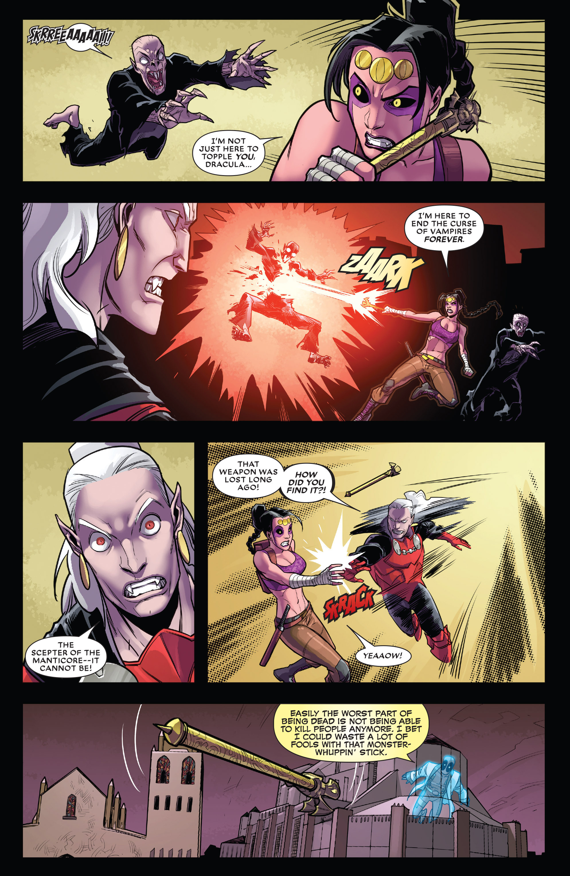 Read online Mrs. Deadpool and the Howling Commandos comic -  Issue #4 - 5