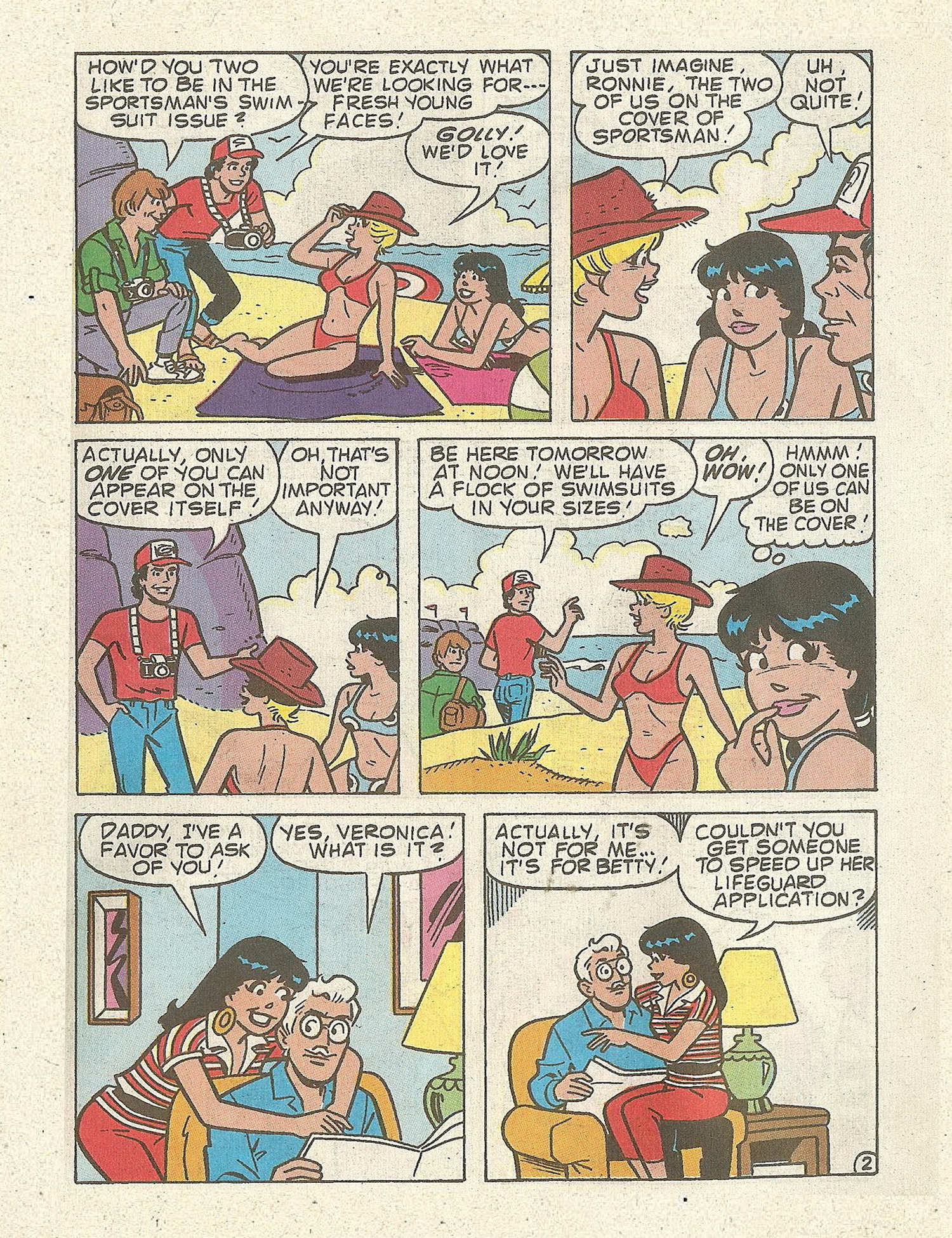 Read online Betty and Veronica Digest Magazine comic -  Issue #70 - 93