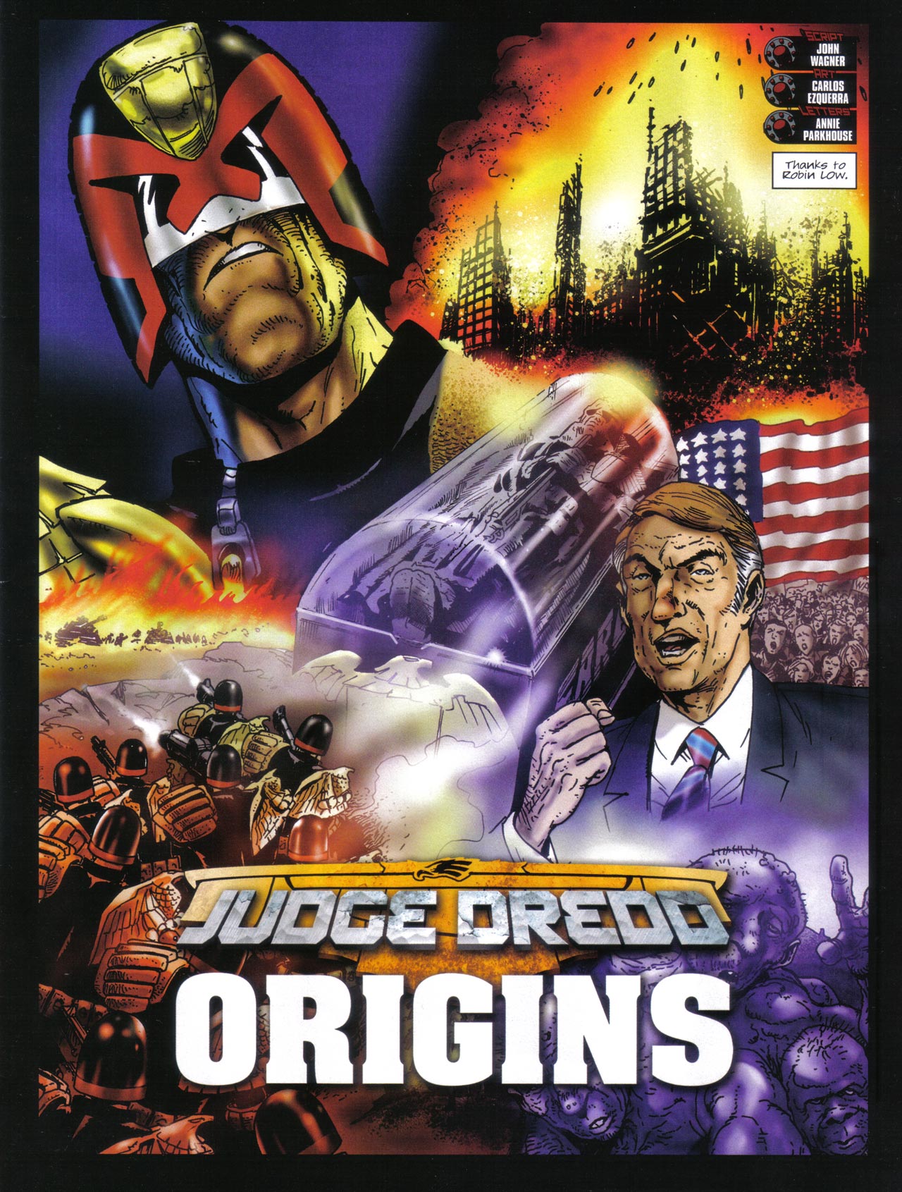 Read online Judge Dredd Origins comic -  Issue # TPB - 2