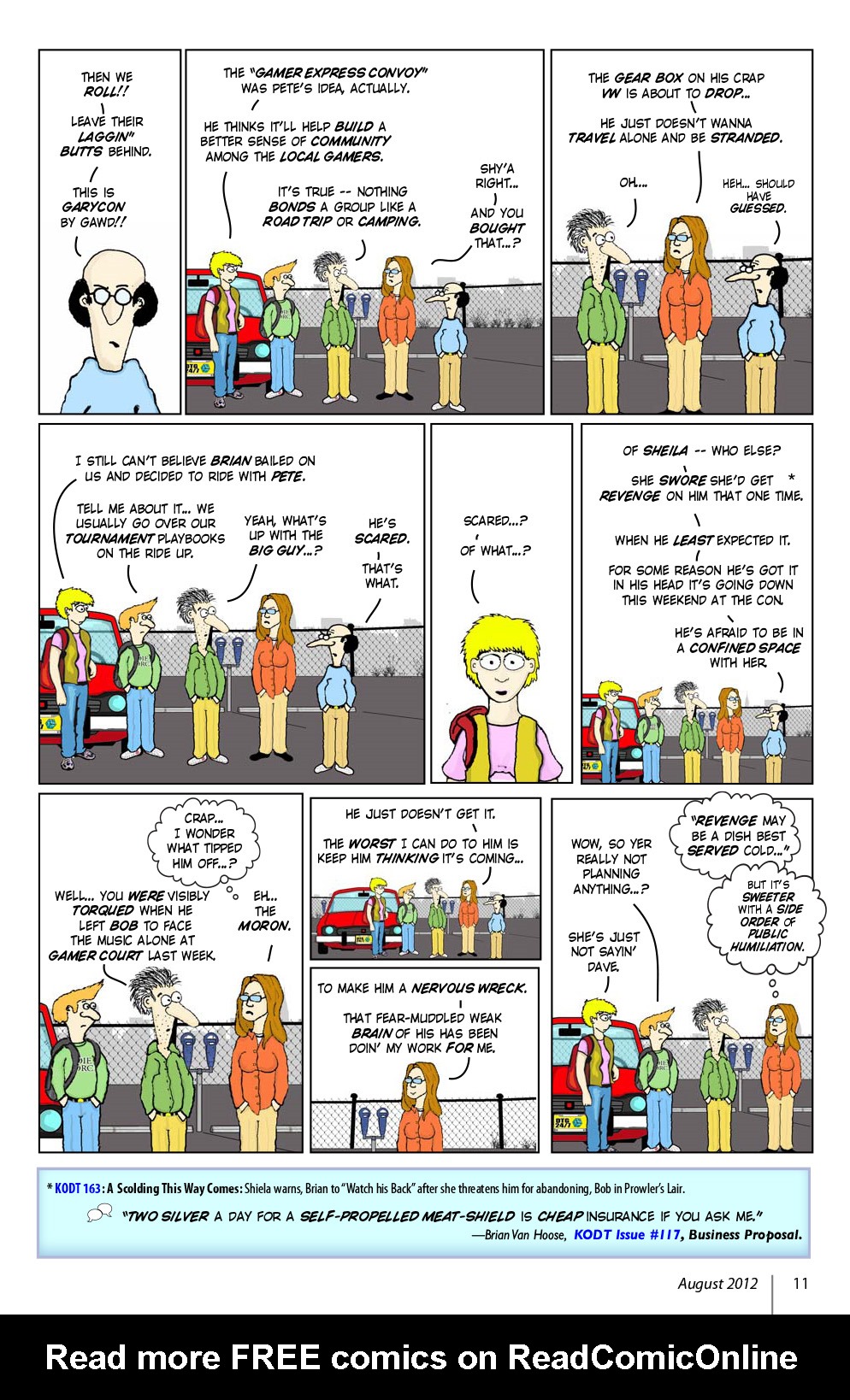 Read online Knights of the Dinner Table comic -  Issue #190 - 13