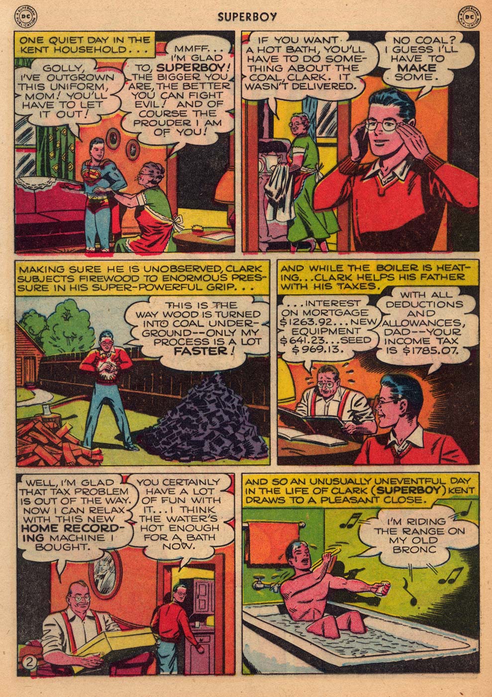 Read online Superboy (1949) comic -  Issue #3 - 29