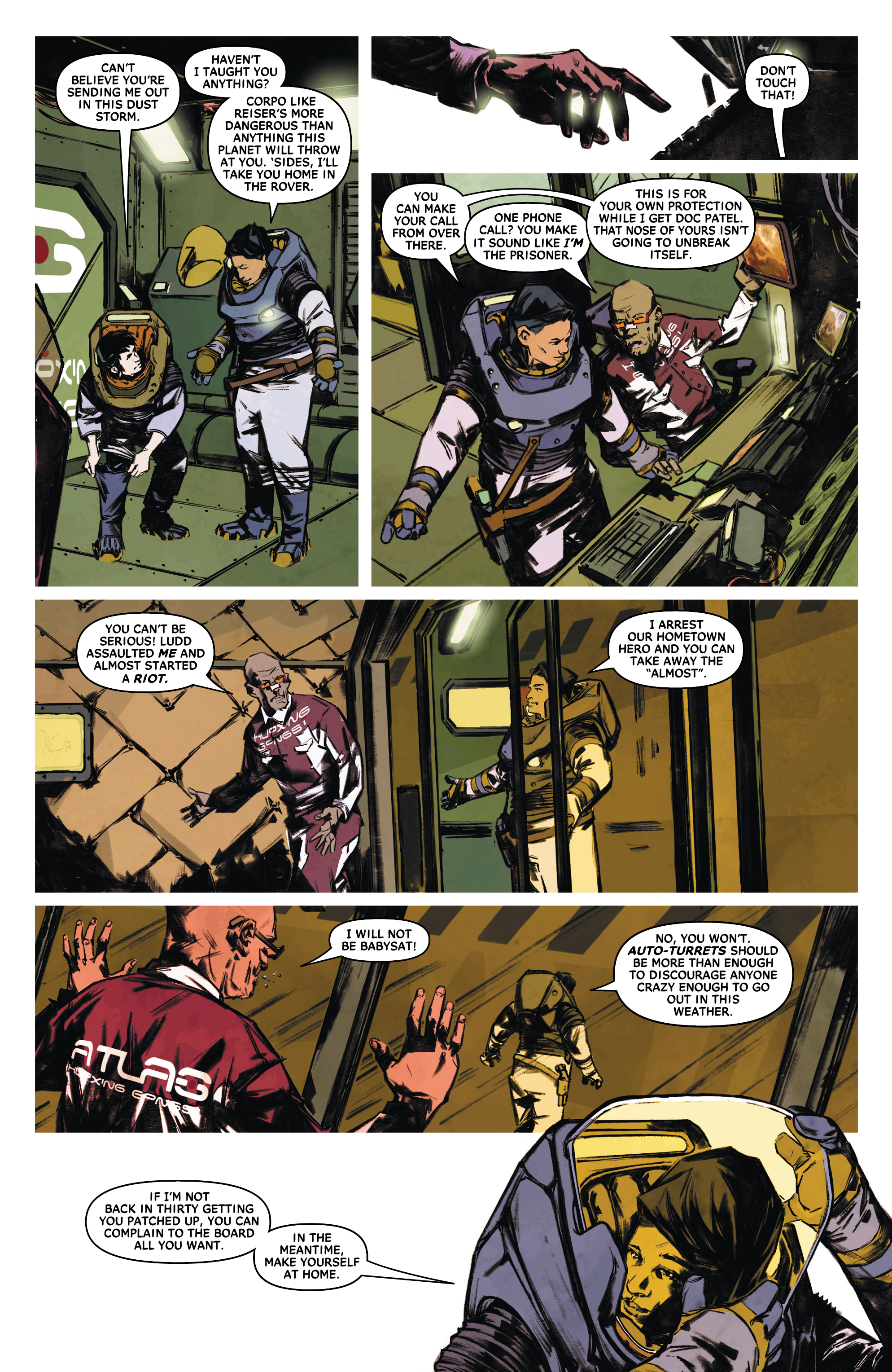 Read online Fear of a Red Planet comic -  Issue #1 - 13