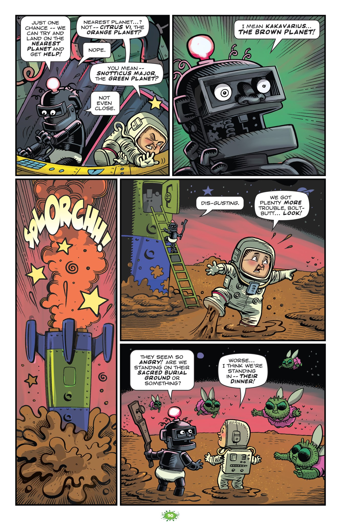 Read online Garbage Pail Kids comic -  Issue # TPB - 90