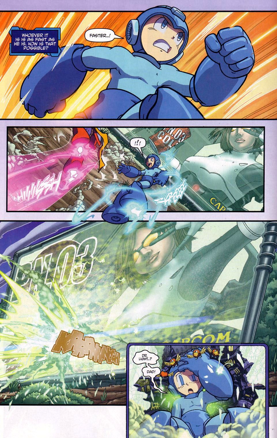 Read online Mega Man (2003) comic -  Issue #4 - 5