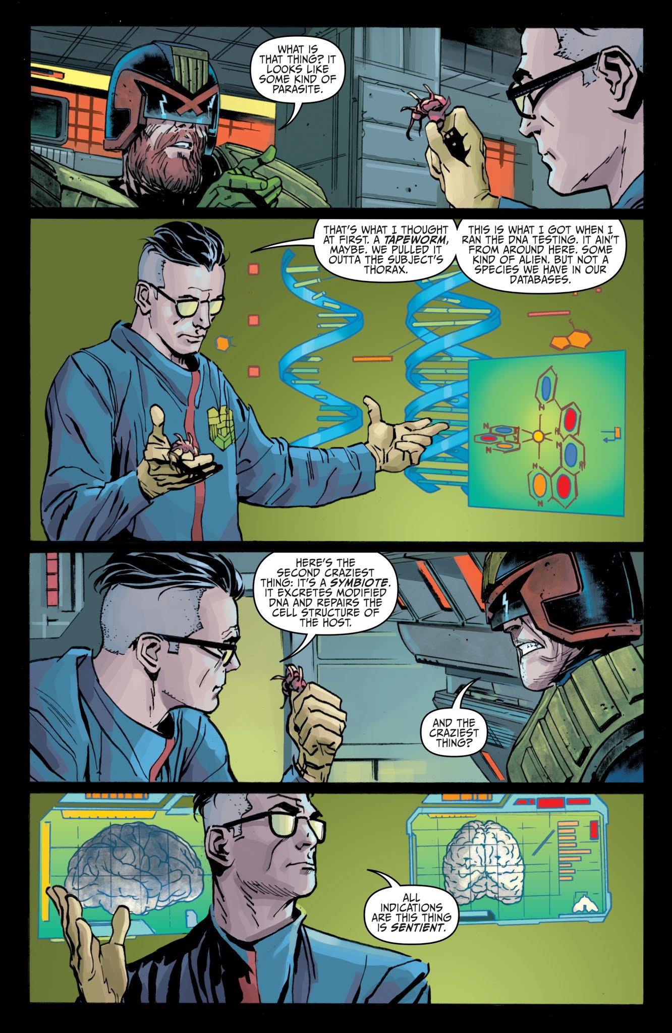Read online Judge Dredd: Toxic comic -  Issue #1 - 8