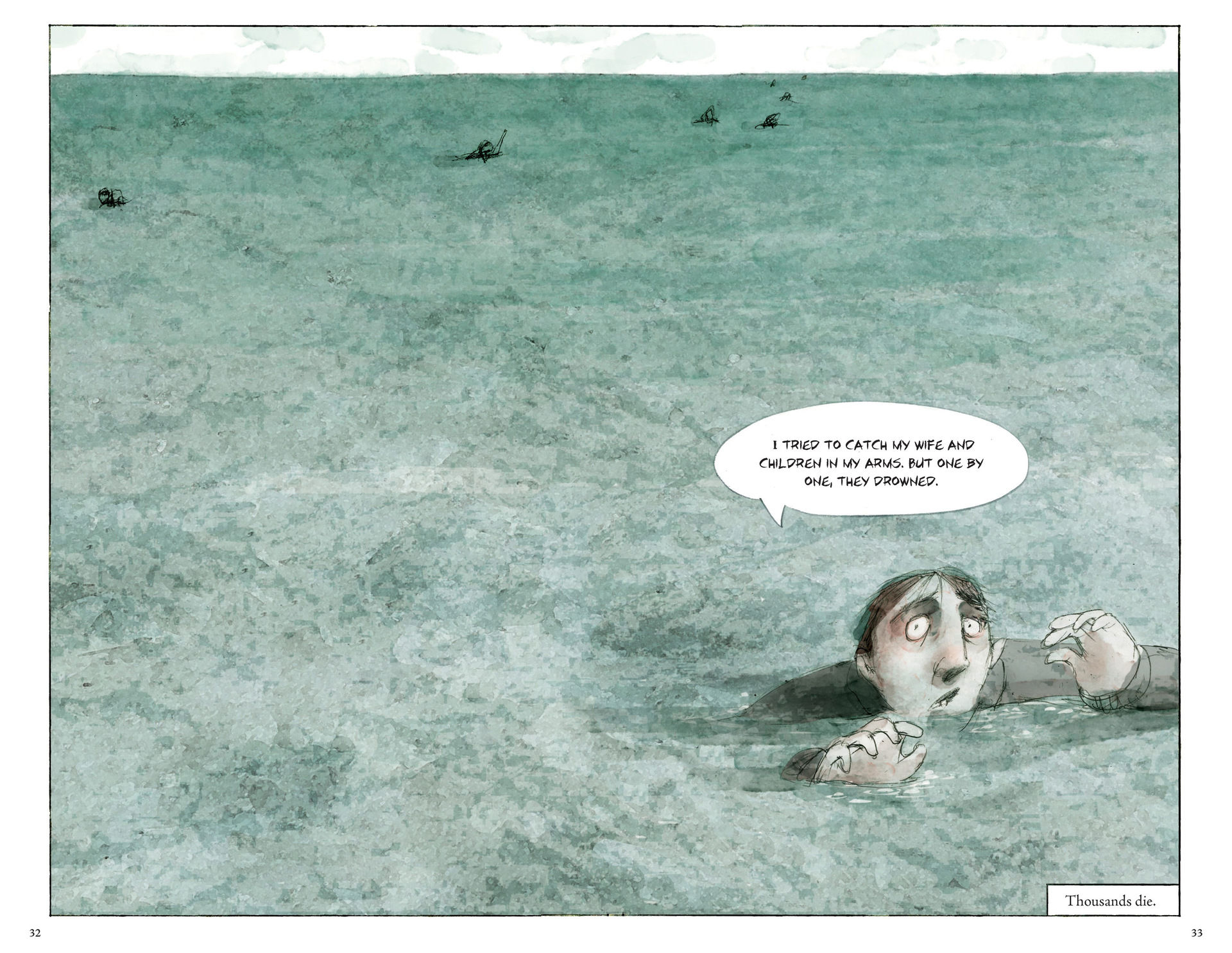 Read online The Unwanted: Stories of the Syrian Refugees comic -  Issue # TPB - 31
