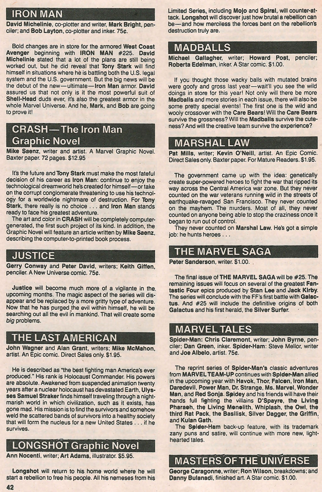 Read online Marvel Age Annual comic -  Issue #3 - 45