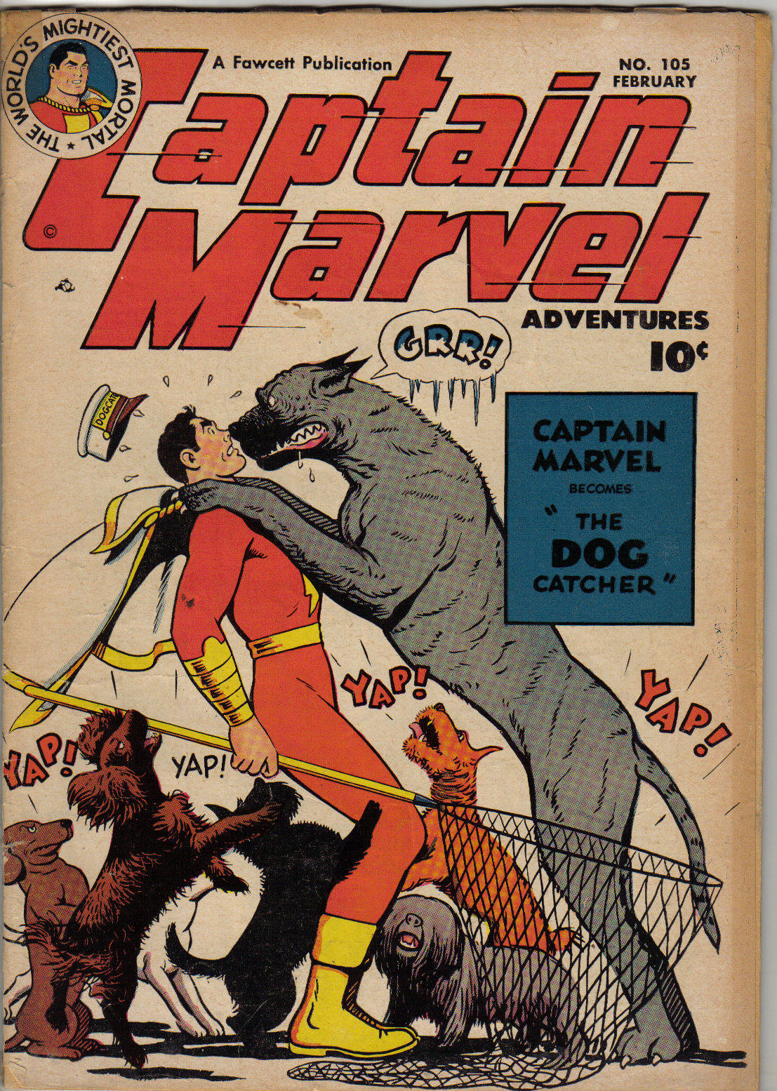 Read online Captain Marvel Adventures comic -  Issue #105 - 1