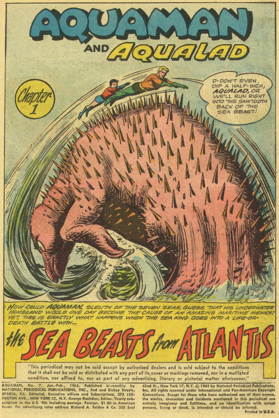 Aquaman (1962) Issue #7 #7 - English 3
