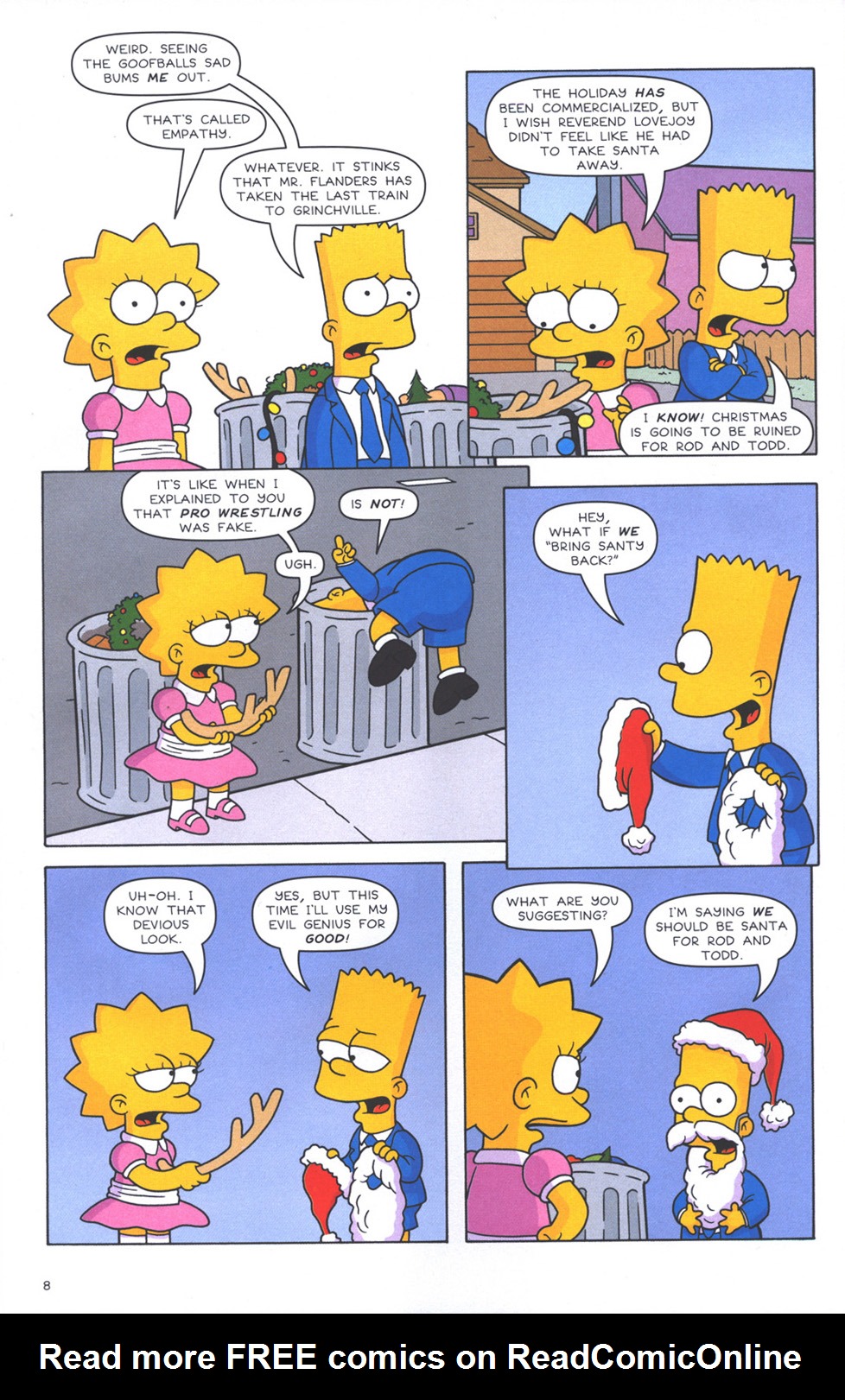 Read online The Simpsons Winter Wingding comic -  Issue #3 - 10