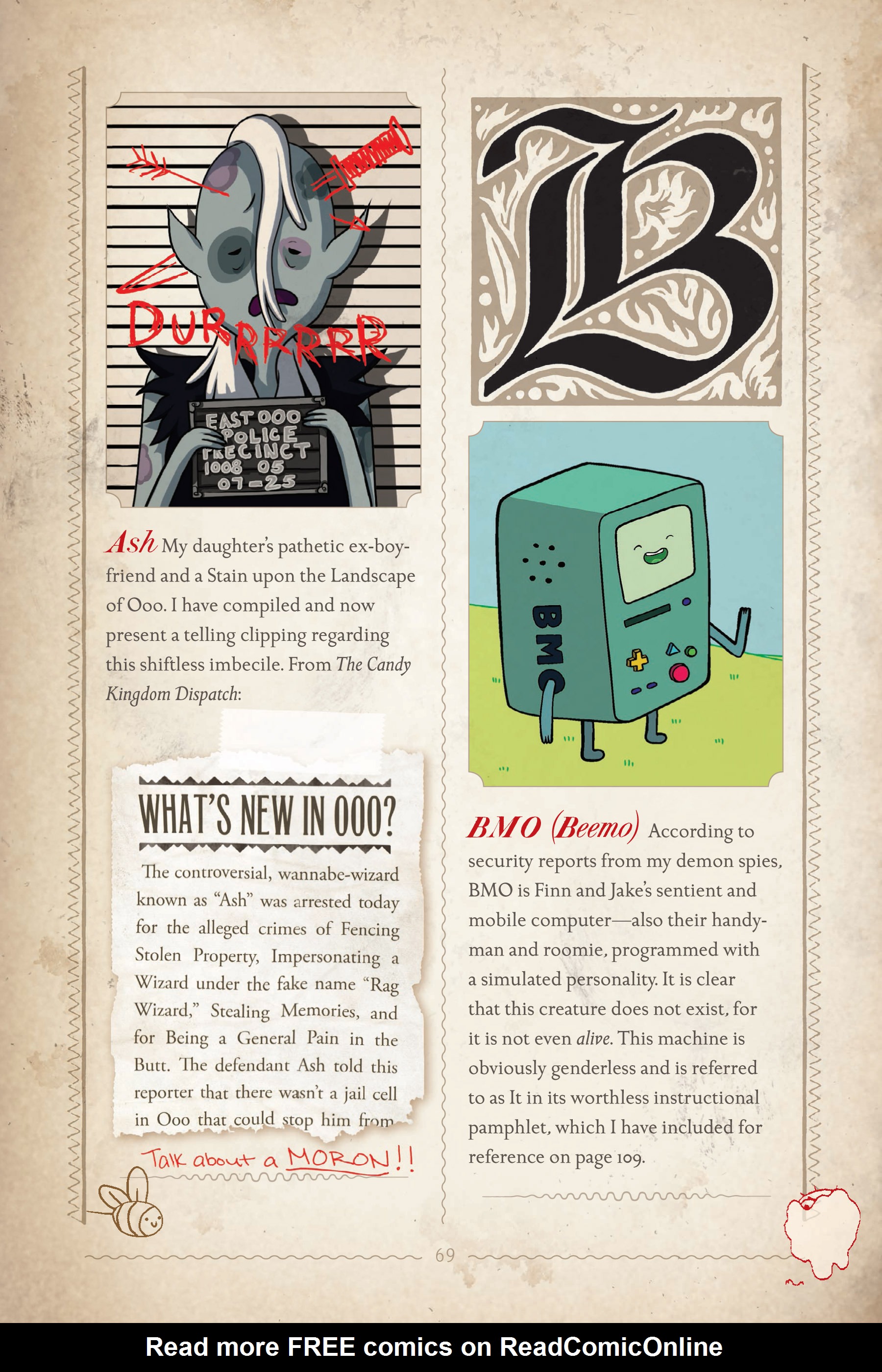 Read online The Adventure Time Encyclopaedia comic -  Issue # TPB (Part 1) - 71