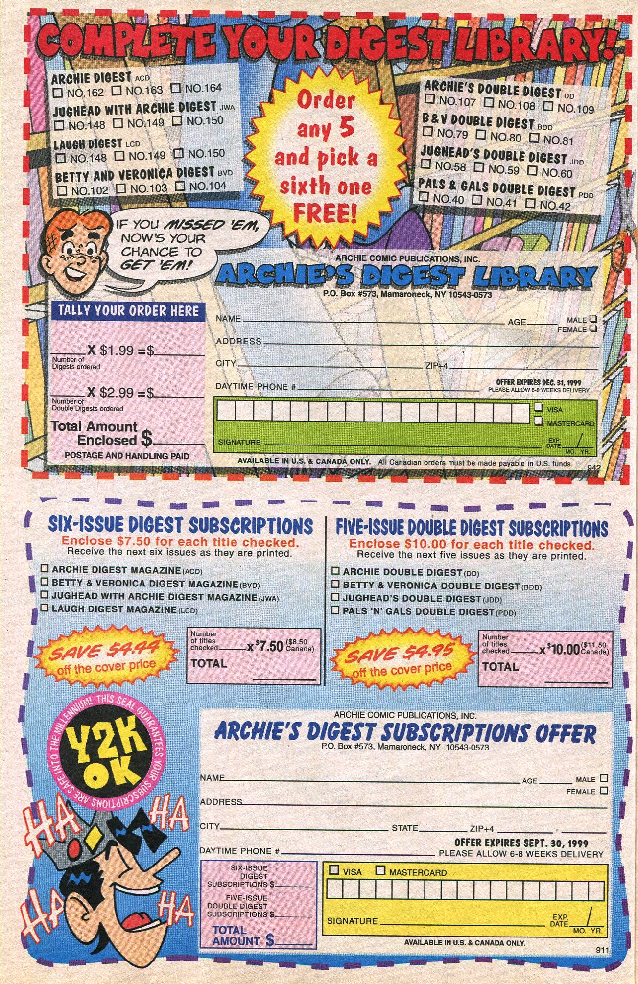 Read online Betty And Veronica: Summer Fun (1994) comic -  Issue #6 - 44