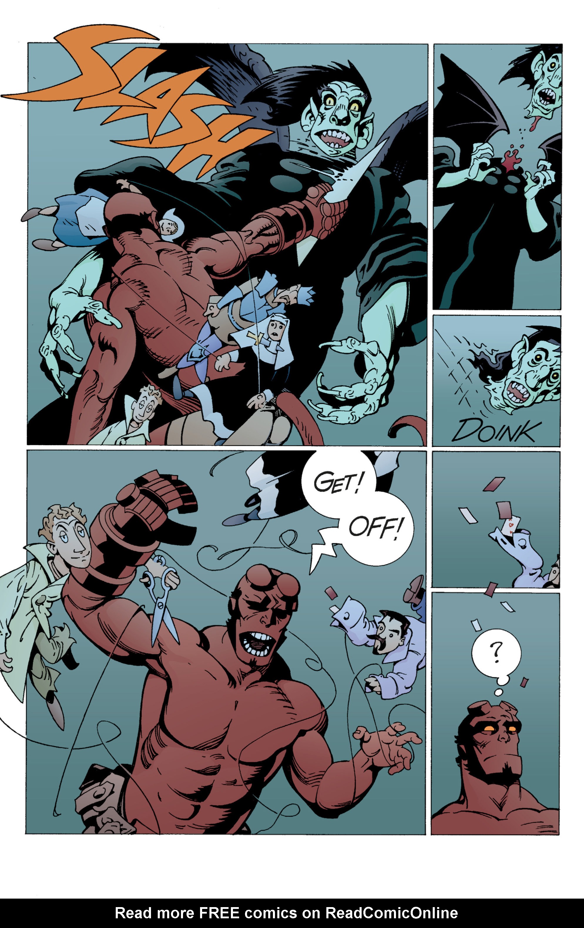 Read online Hellboy comic -  Issue #7 - 51