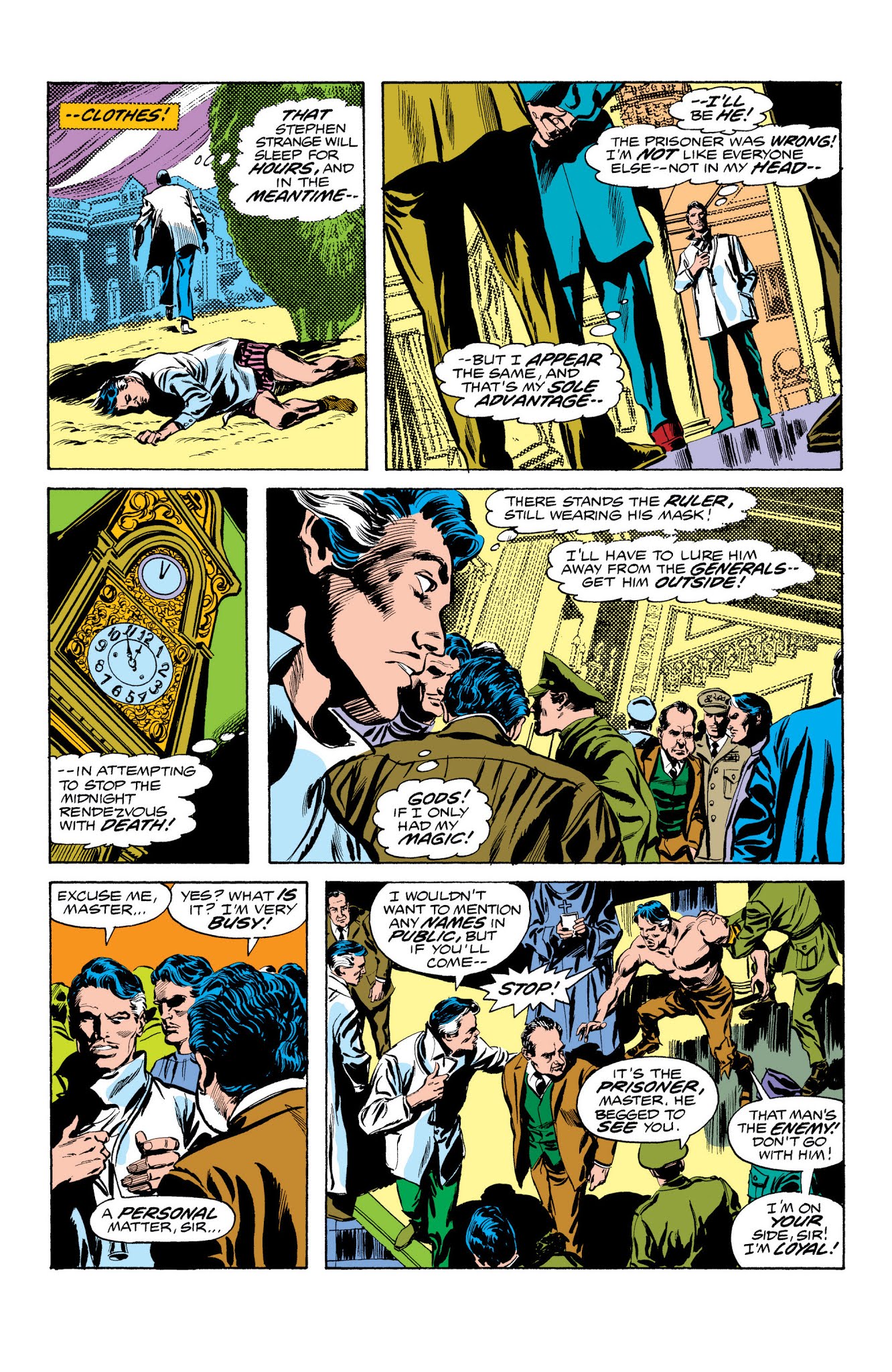 Read online Marvel Masterworks: Doctor Strange comic -  Issue # TPB 6 (Part 1) - 40