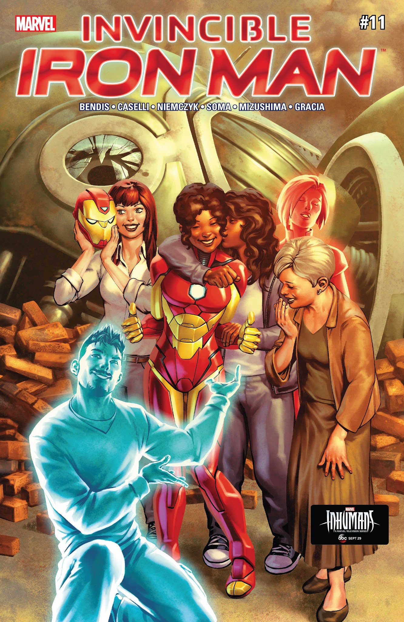 Read online Invincible Iron Man (2016) comic -  Issue #11 - 1