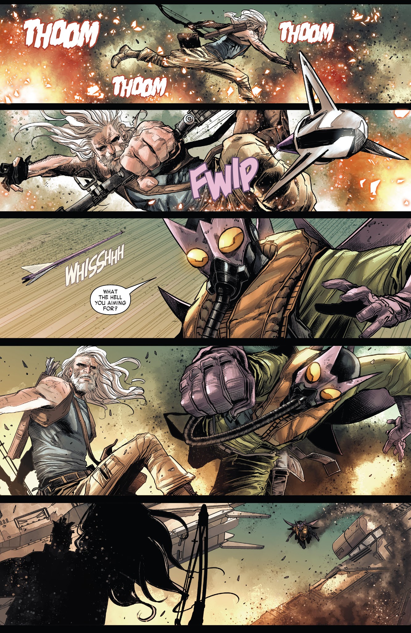 Read online Old Man Hawkeye comic -  Issue #4 - 17