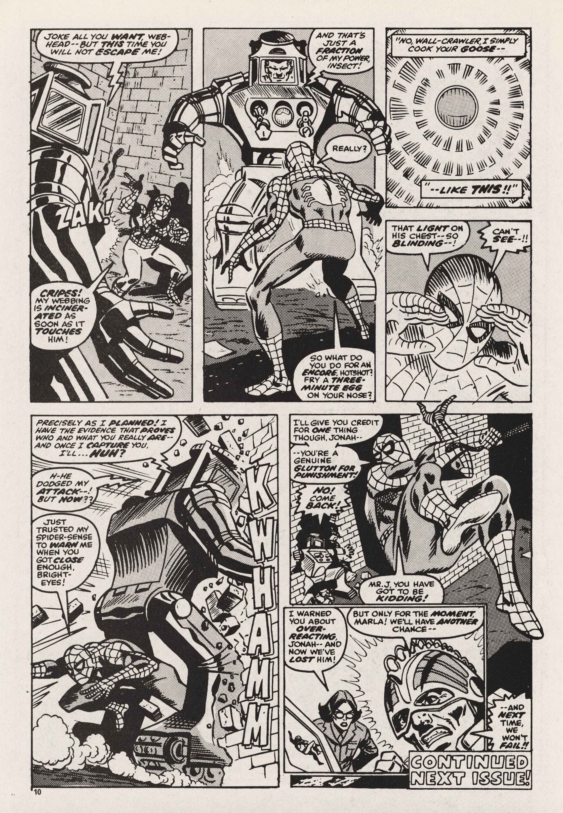 Read online Super Spider-Man and Captain Britain comic -  Issue #243 - 10
