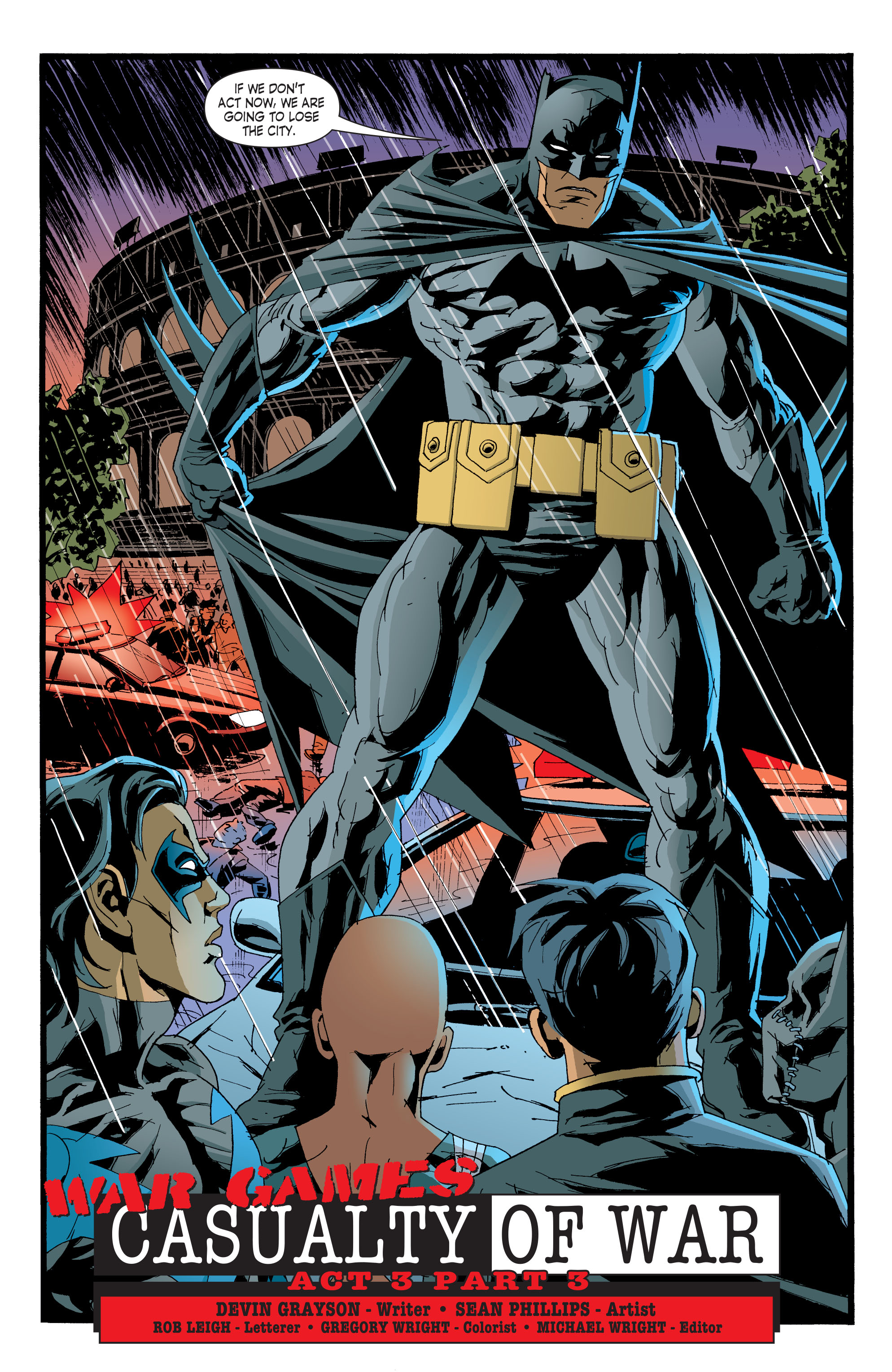 Read online Batman: War Games comic -  Issue #3 - 2