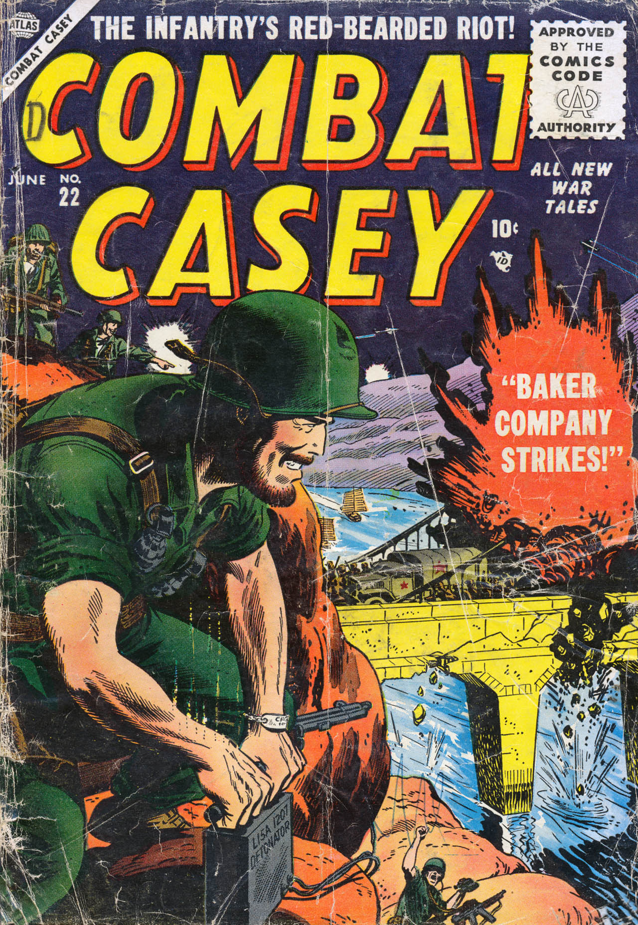 Read online Combat Casey comic -  Issue #22 - 1