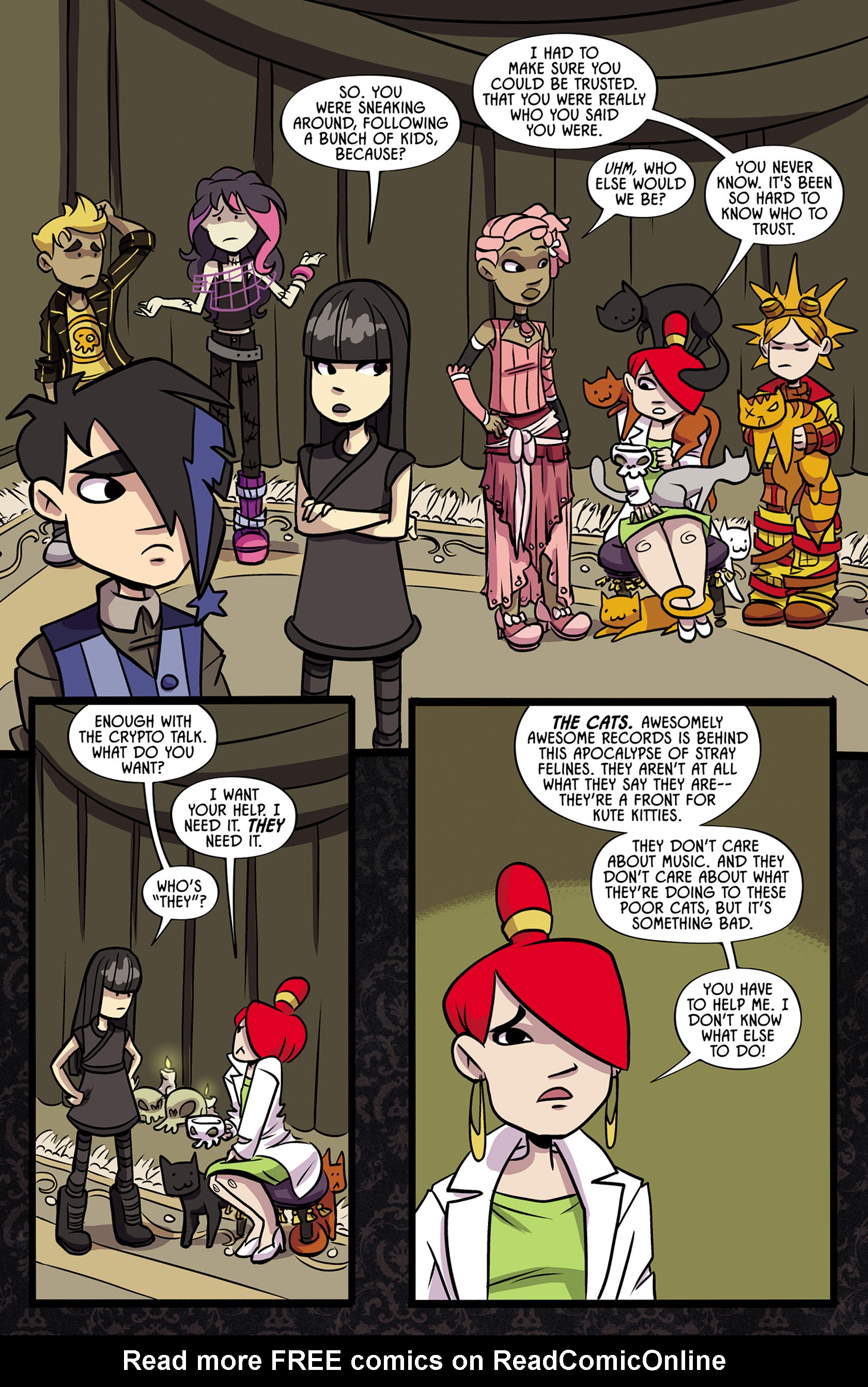 Read online Emily and the Strangers comic -  Issue #5 - 4