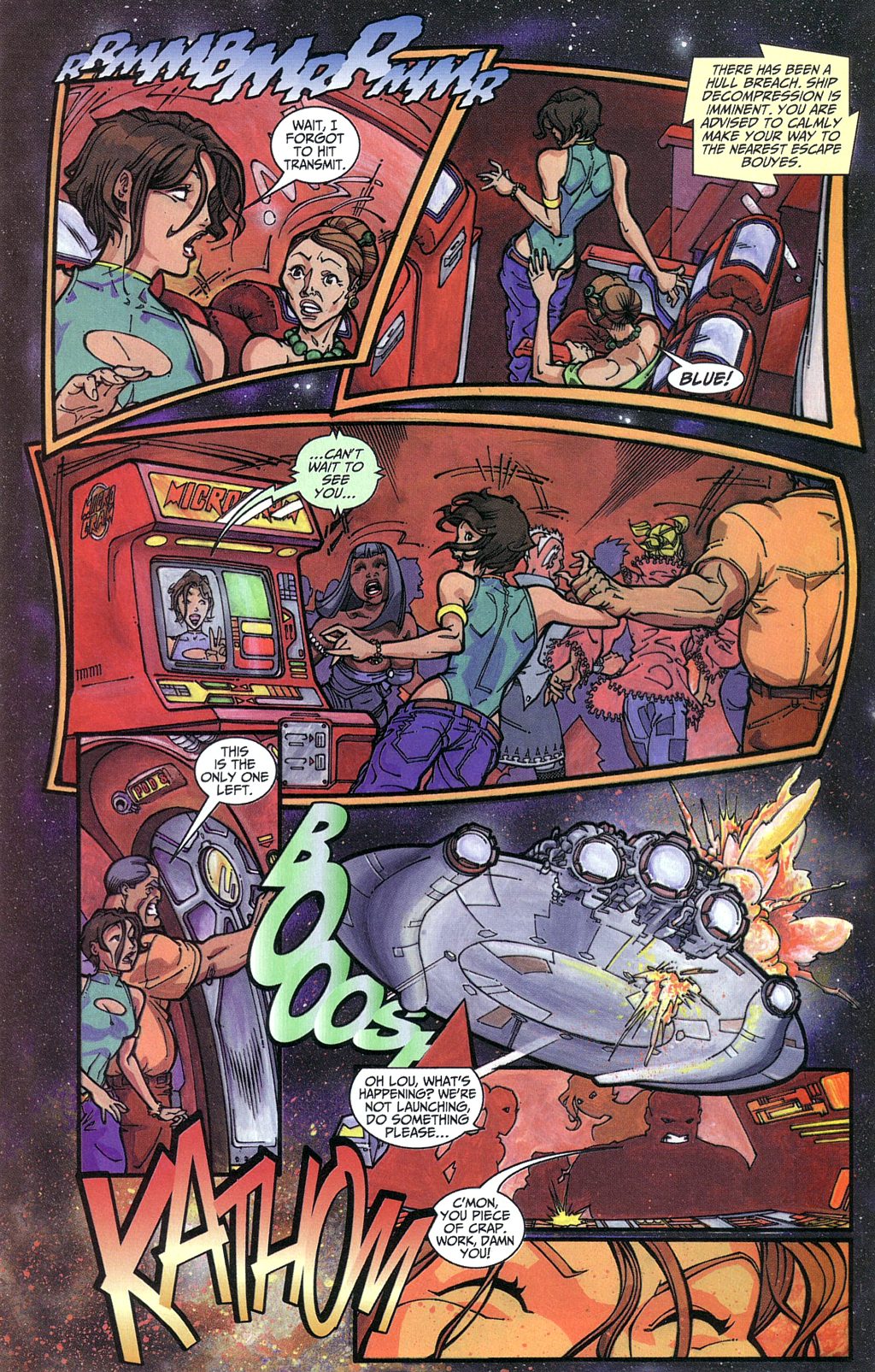 Read online Blue comic -  Issue #1 - 7