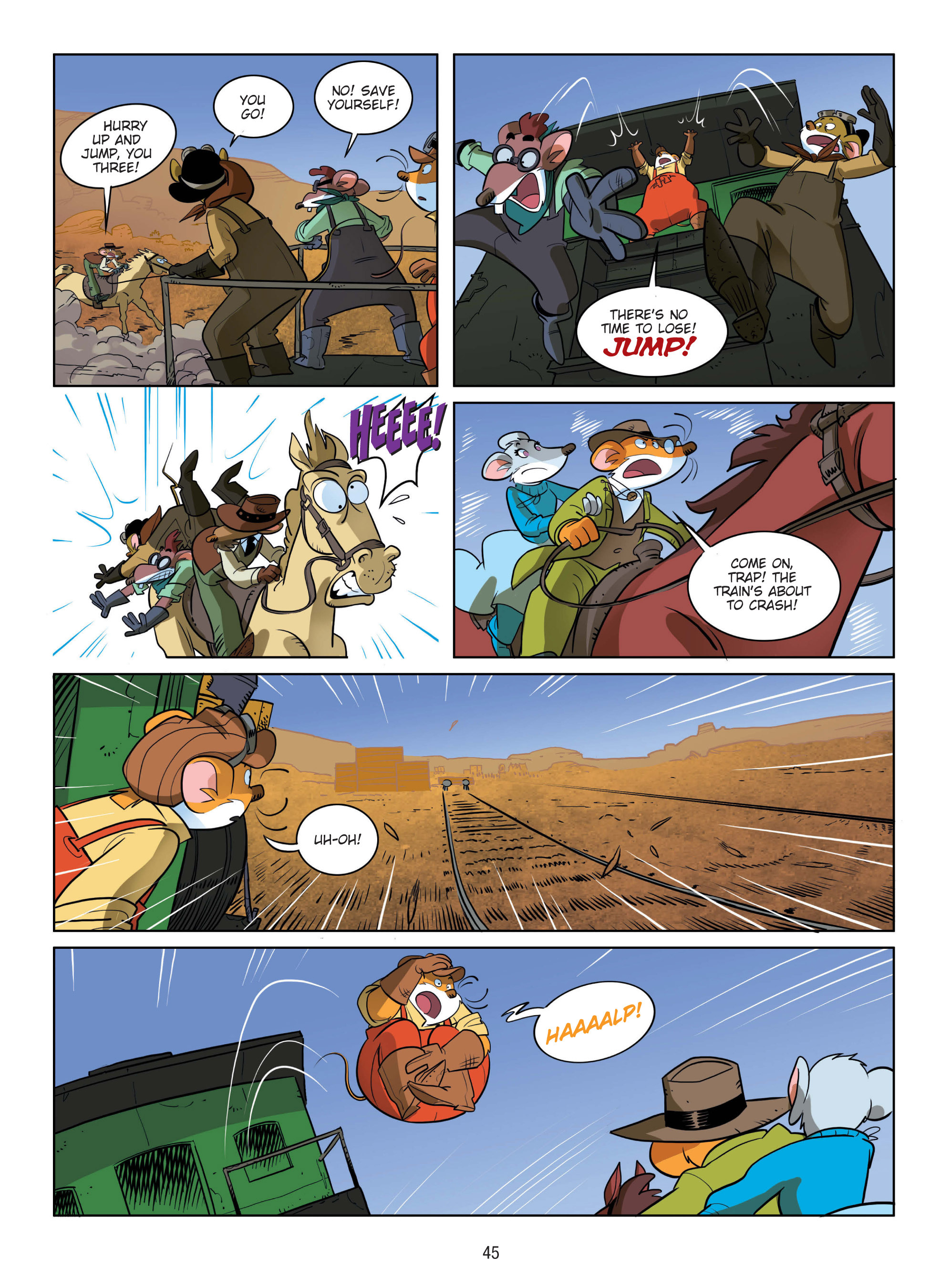 Read online Geronimo Stilton comic -  Issue # TPB 13 - 46