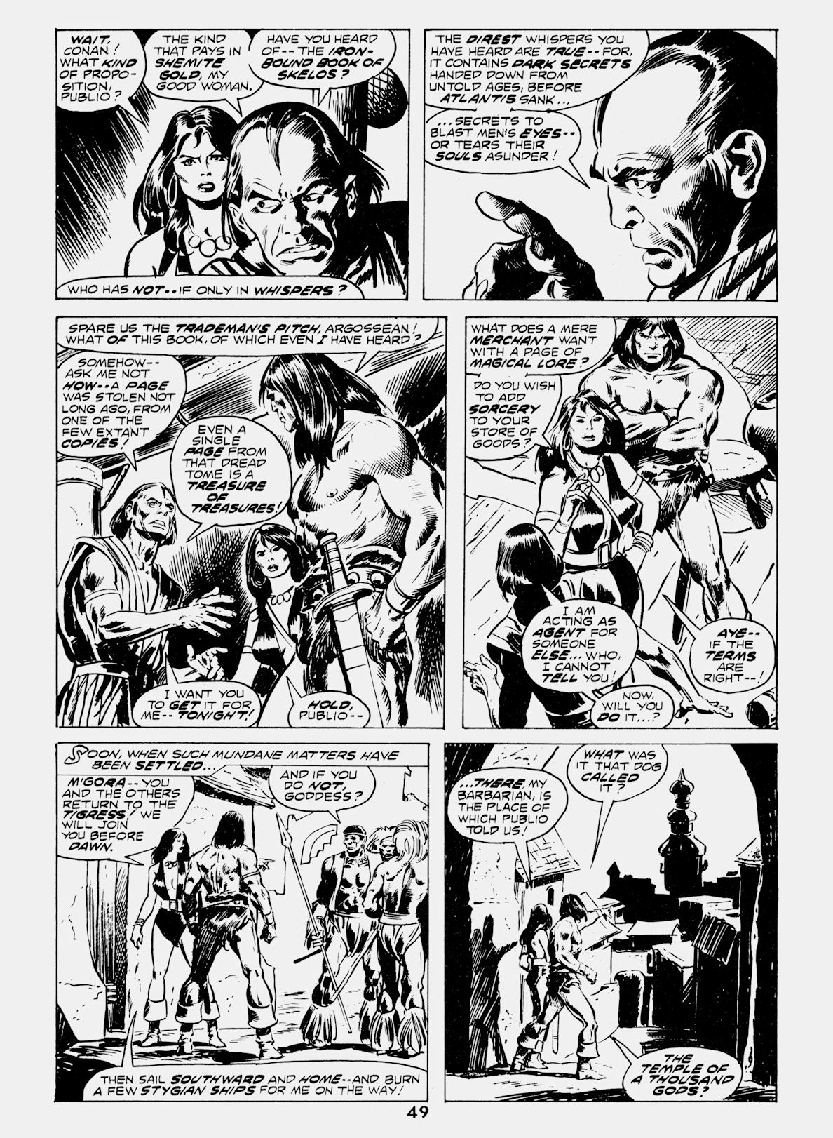 Read online Conan Saga comic -  Issue #85 - 51