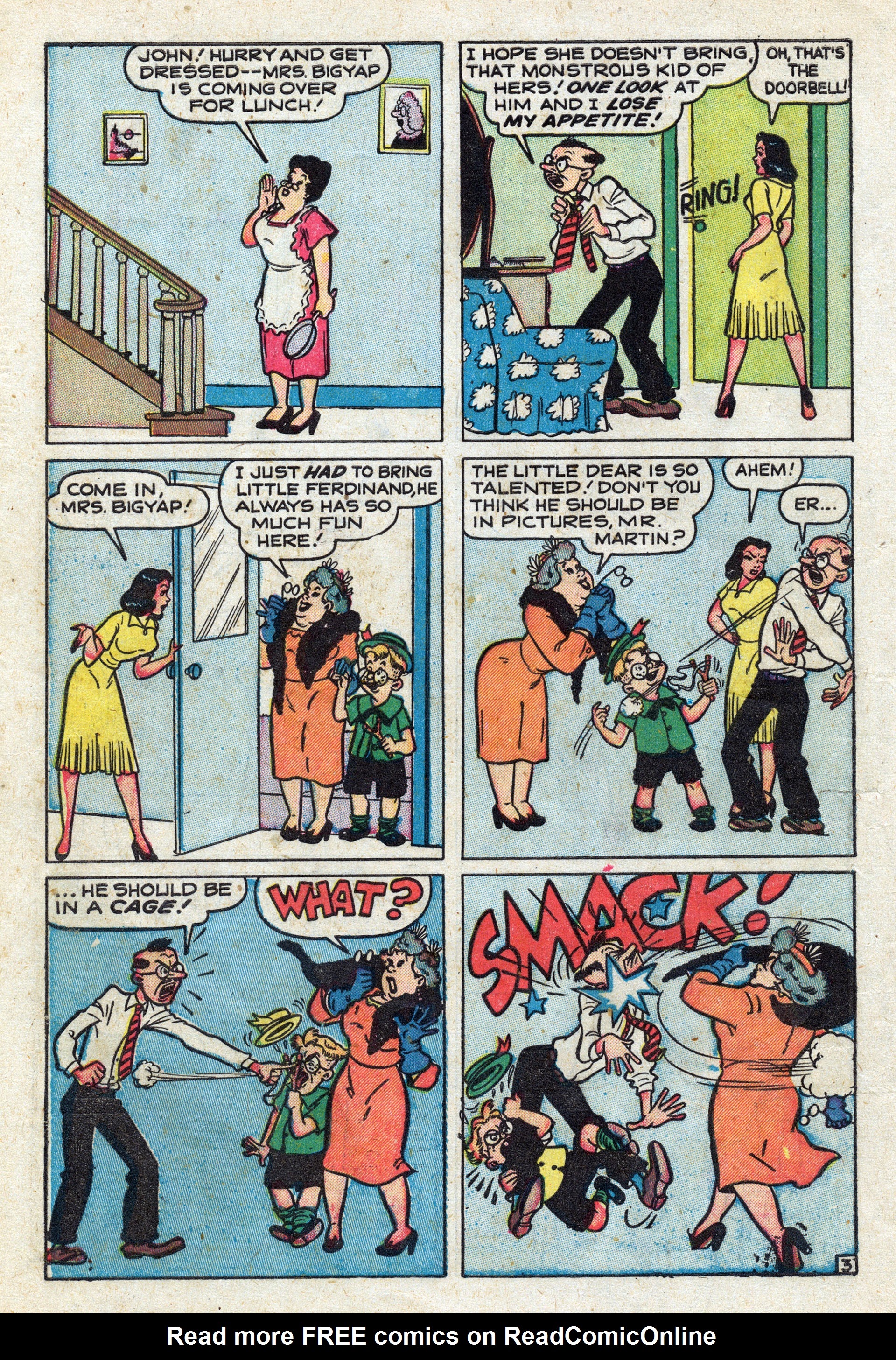Read online Mitzi's Boy Friend comic -  Issue #7 - 10