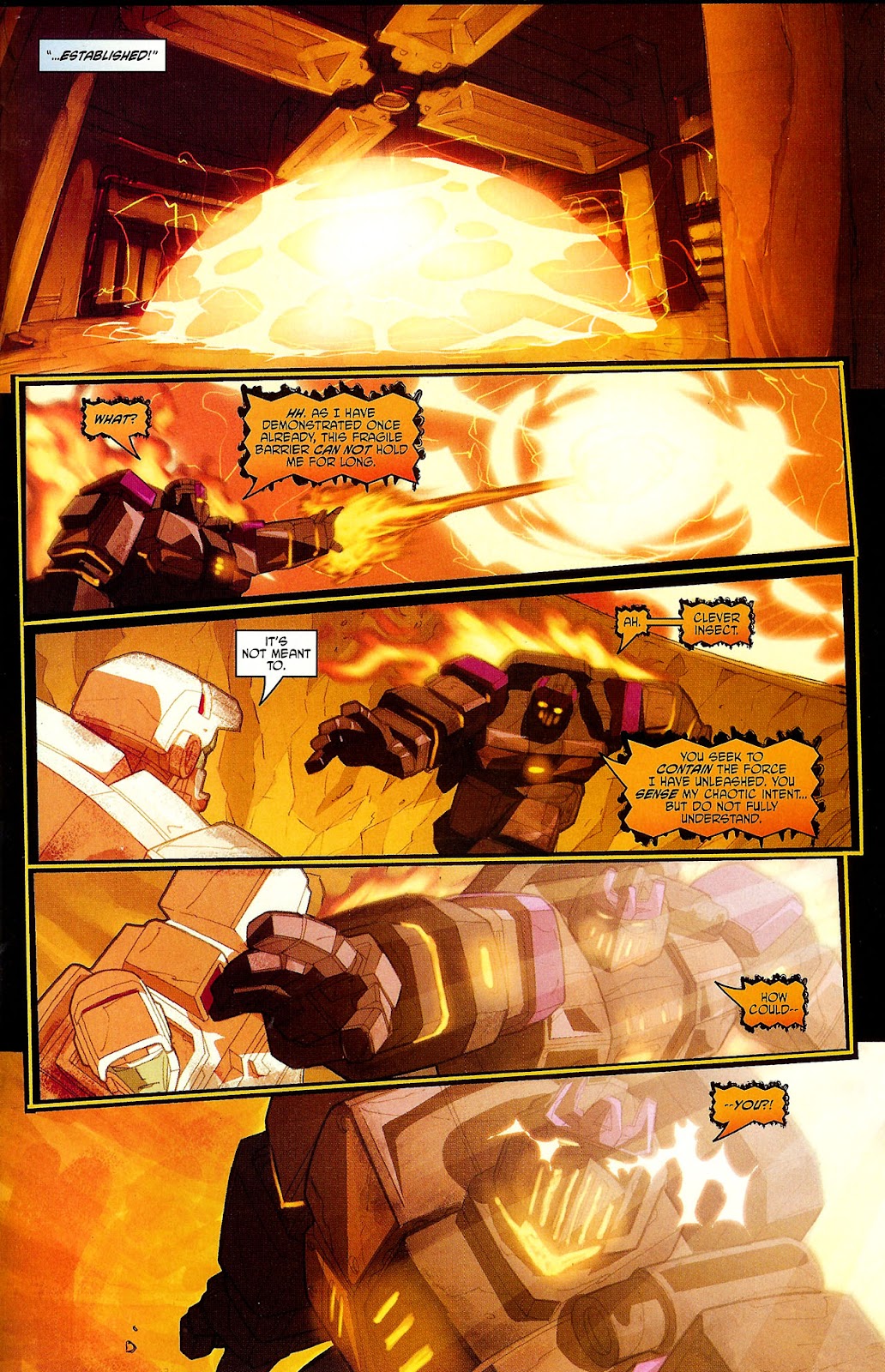 Transformers War Within: The Dark Ages issue 6 - Page 19
