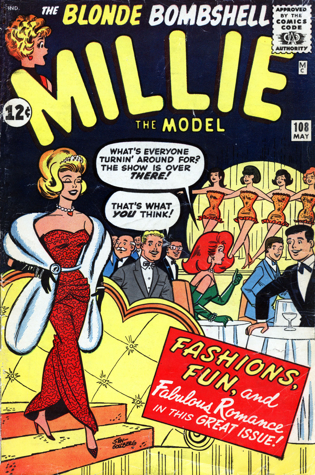 Read online Millie the Model comic -  Issue #108 - 1