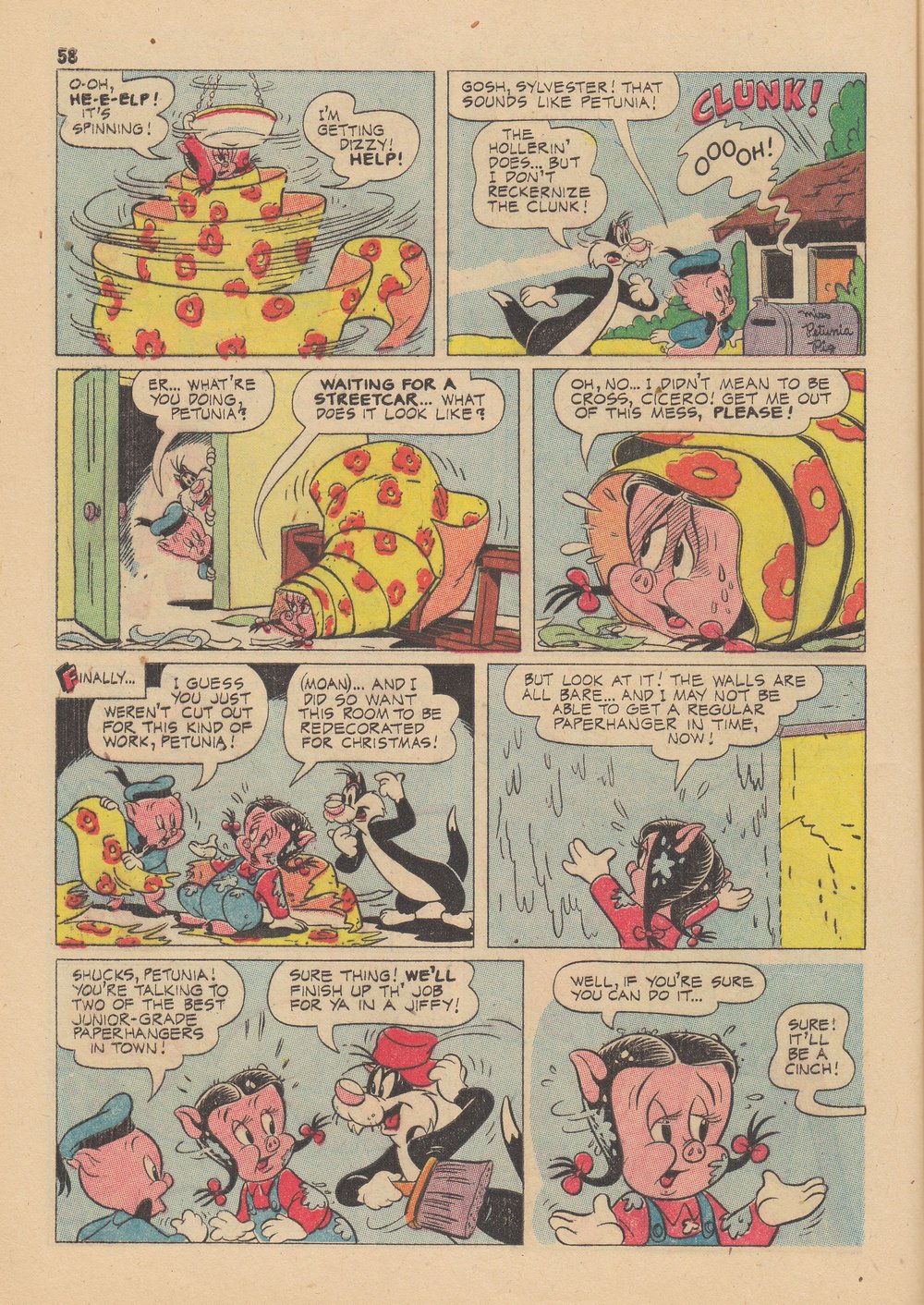 Read online Bugs Bunny's Christmas Funnies comic -  Issue # TPB 2 - 60