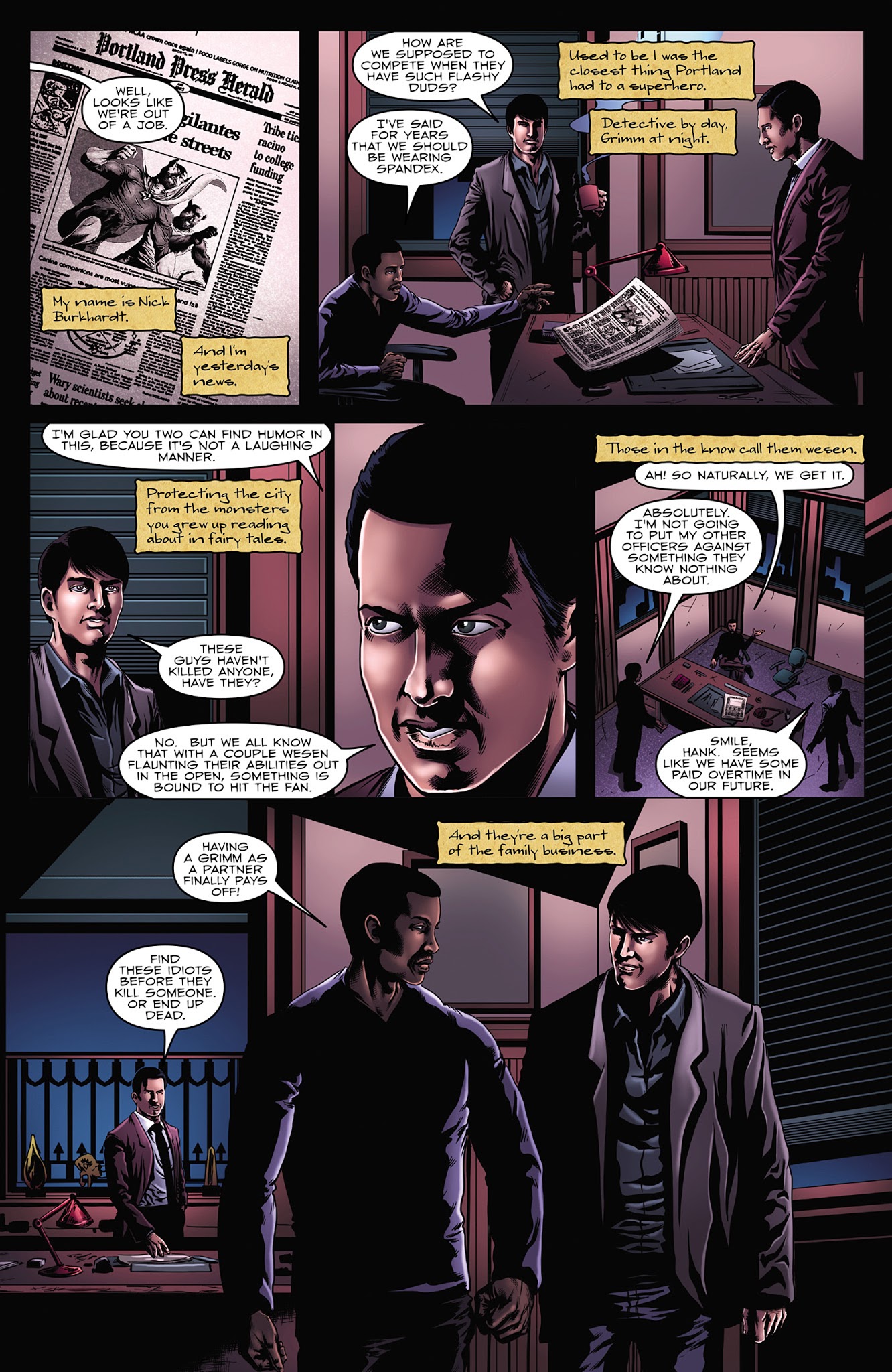 Read online Grimm (2013) comic -  Issue #7 - 6