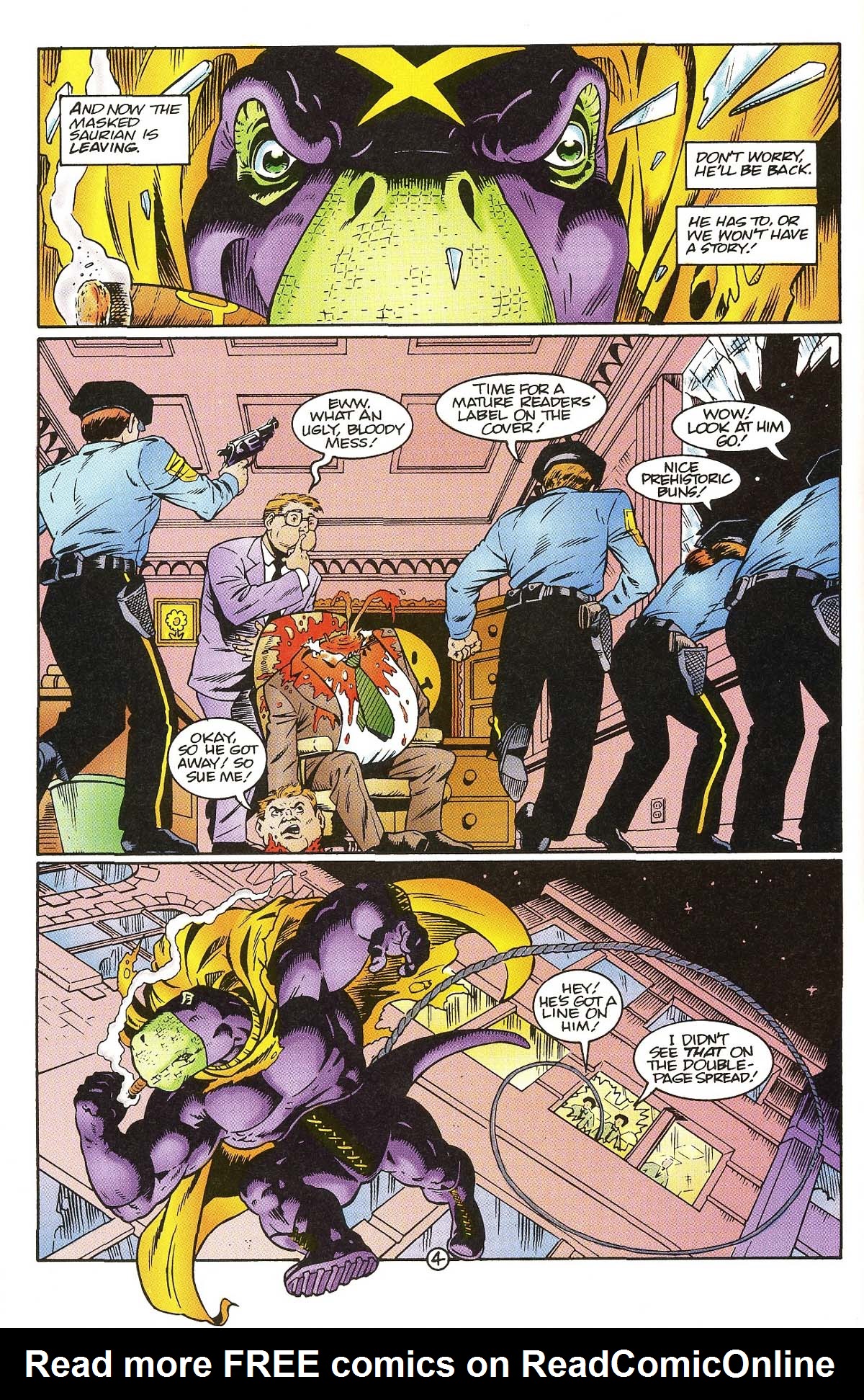 Read online Dinosaurs For Hire comic -  Issue #10 - 27