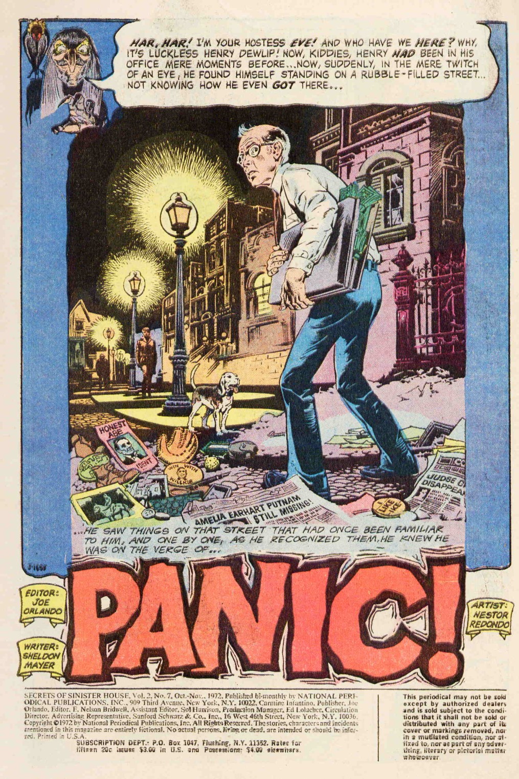 Secrets of Sinister House (1972) issue 7 - Page 3