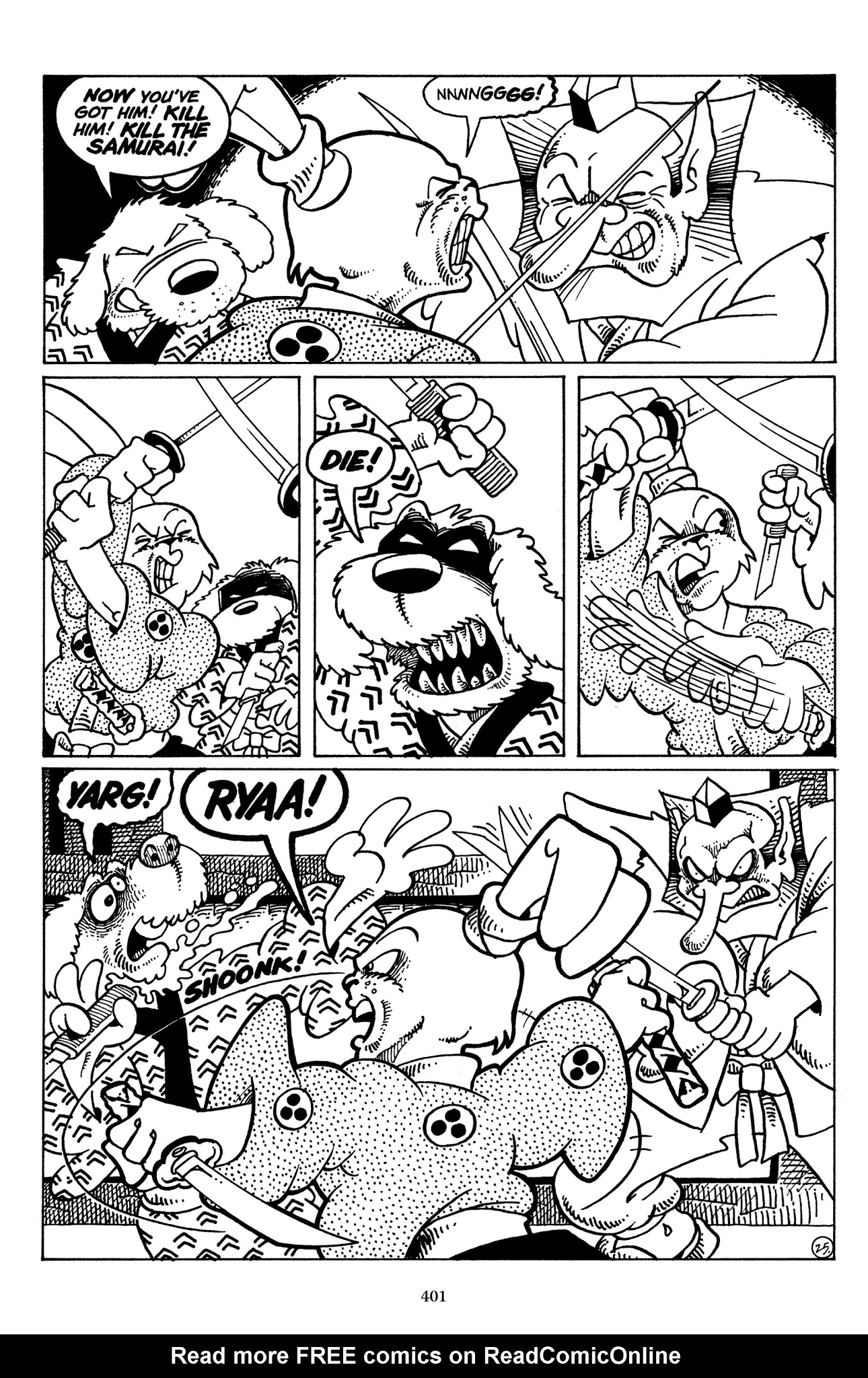 Read online The Usagi Yojimbo Saga comic -  Issue # TPB 5 - 395