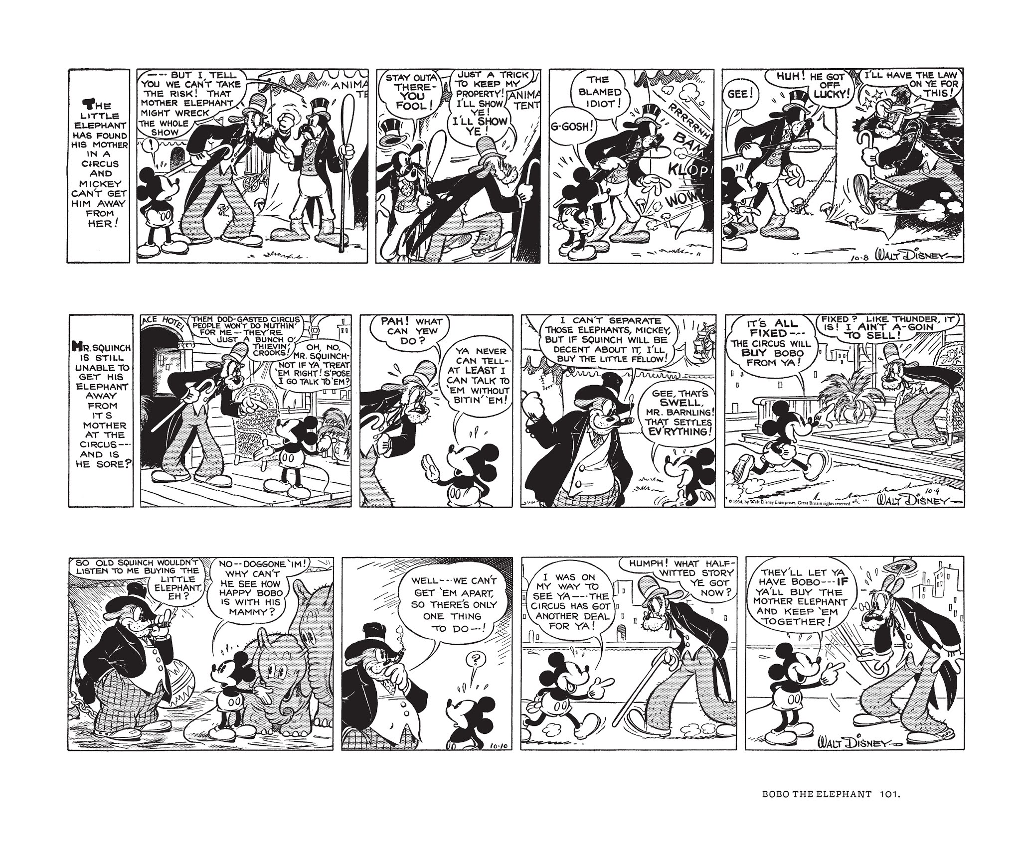 Read online Walt Disney's Mickey Mouse by Floyd Gottfredson comic -  Issue # TPB 3 (Part 2) - 1