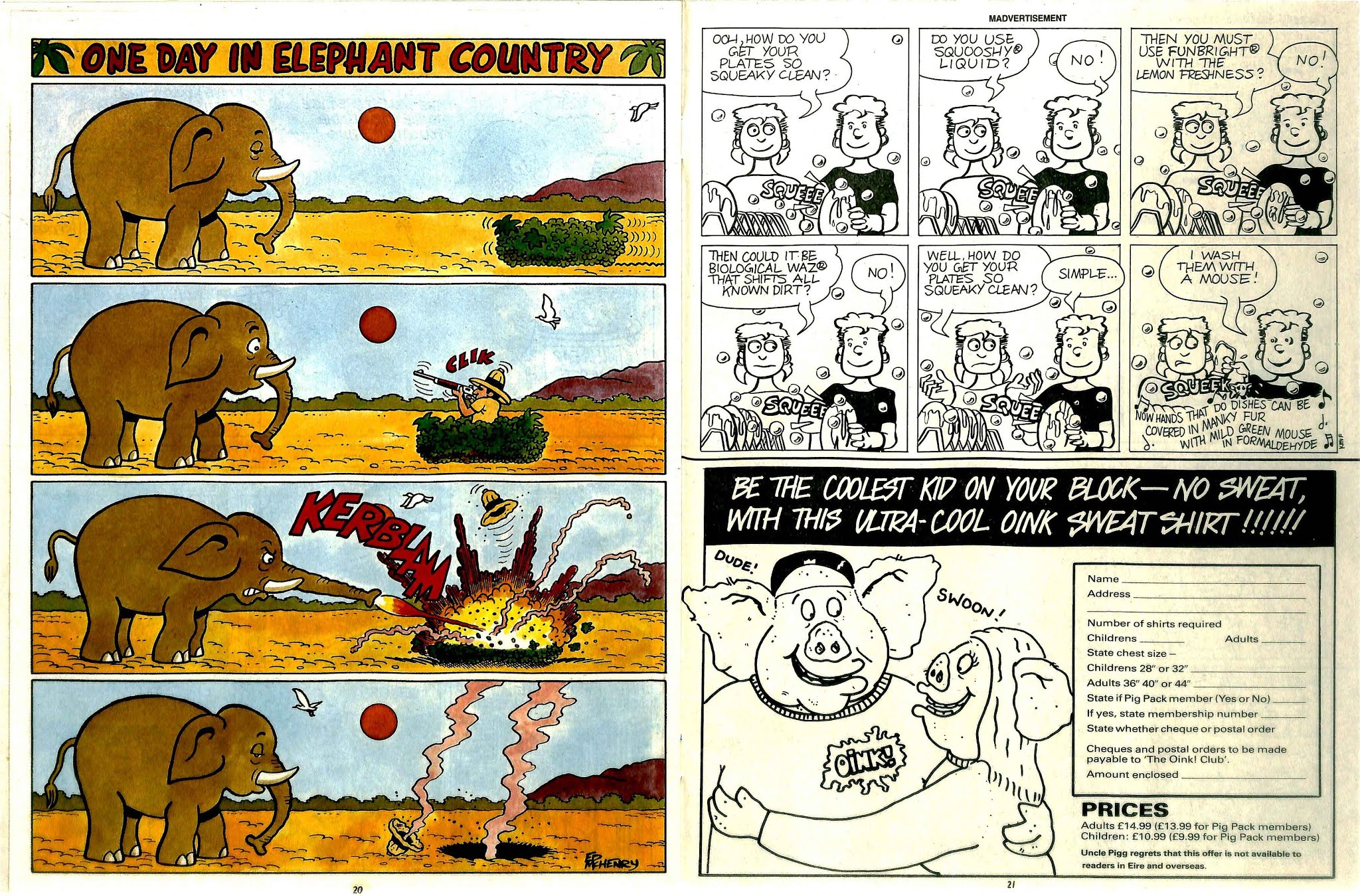 Read online Oink! comic -  Issue #62 - 11