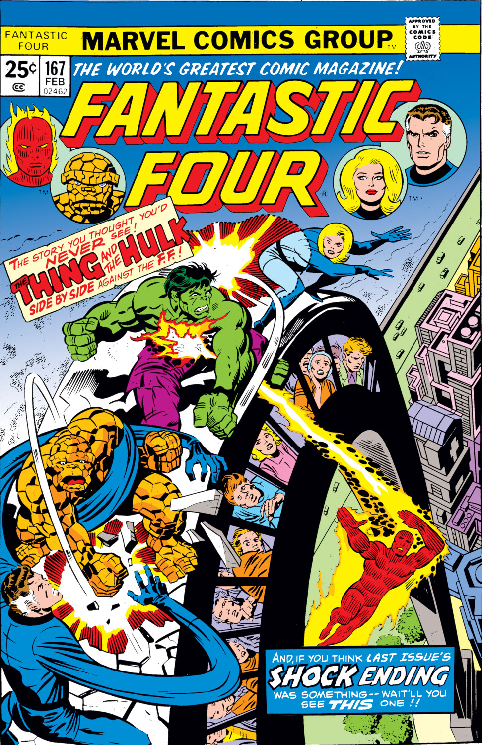 Read online Fantastic Four (1961) comic -  Issue #167 - 1