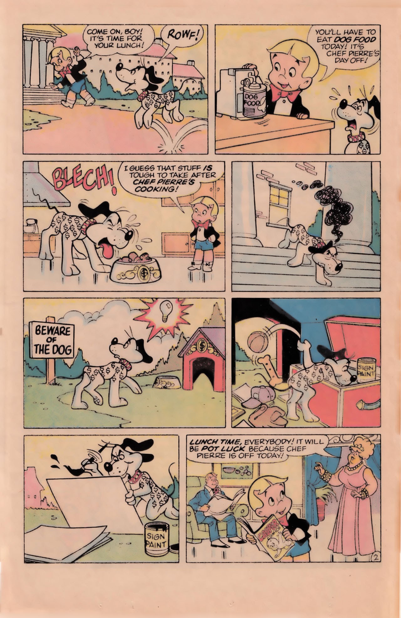 Read online Richie Rich & Dollar the Dog comic -  Issue #23 - 13