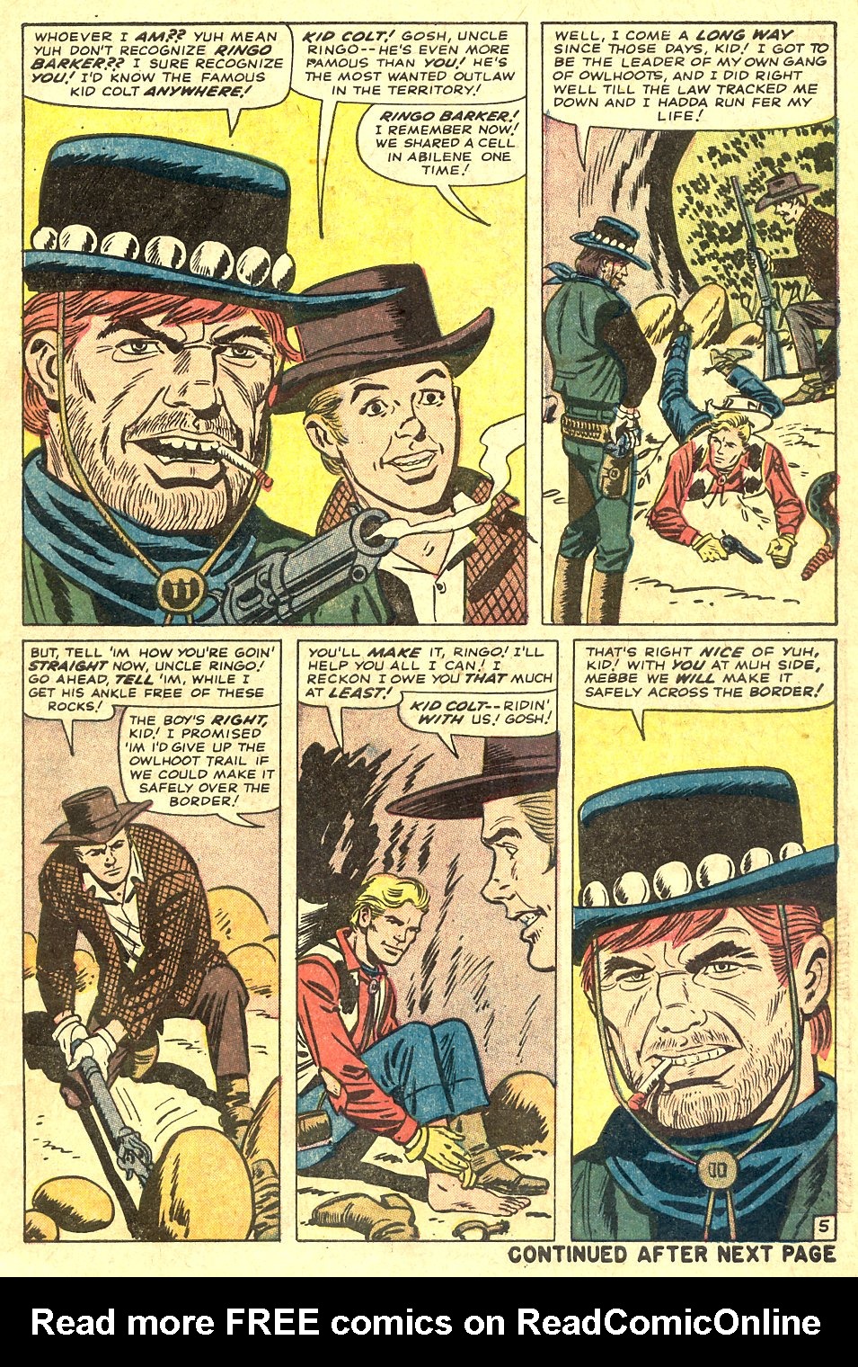 Read online Kid Colt Outlaw comic -  Issue #123 - 7