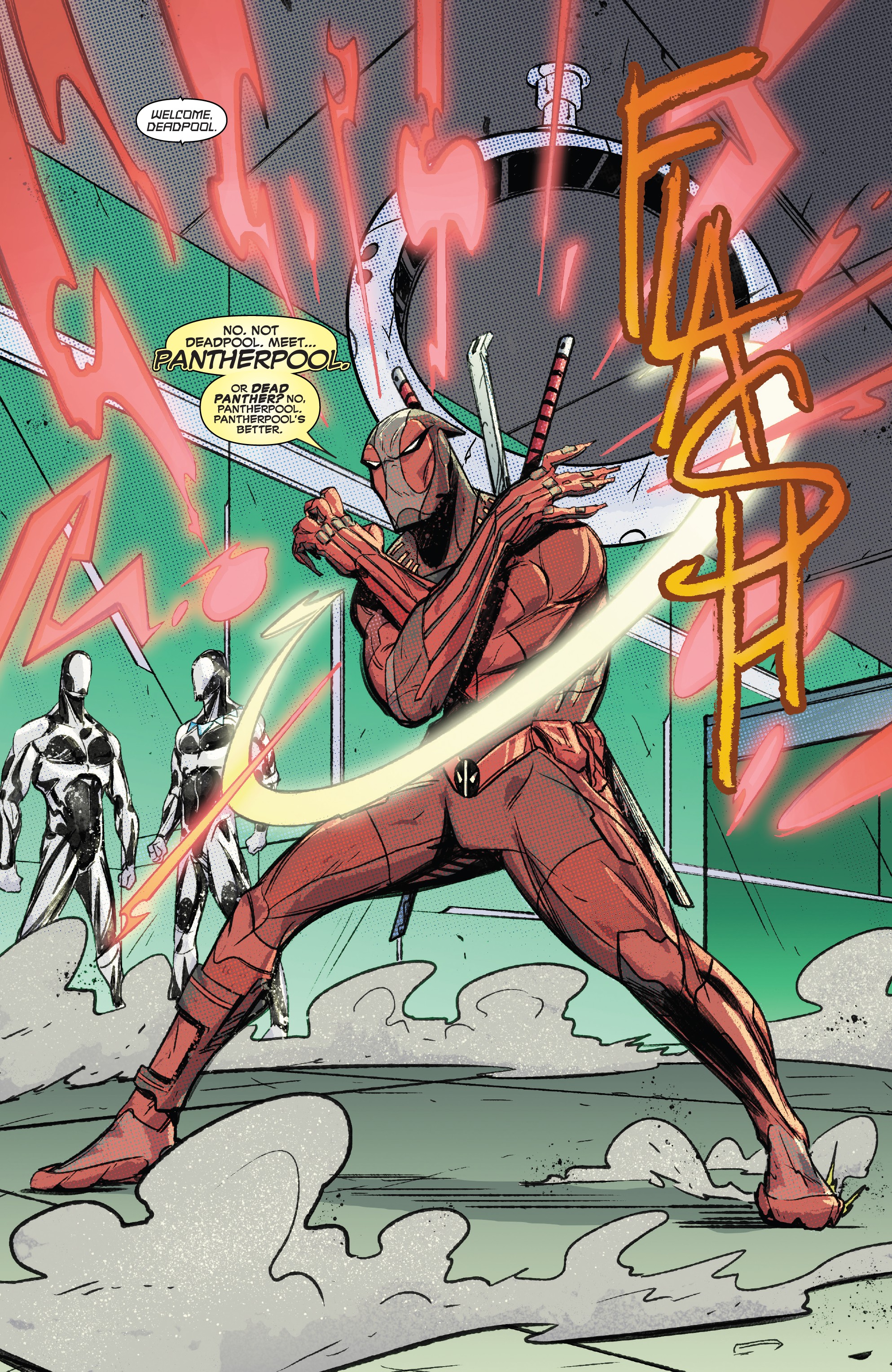 Read online Black Panther vs Deadpool comic -  Issue #4 - 16
