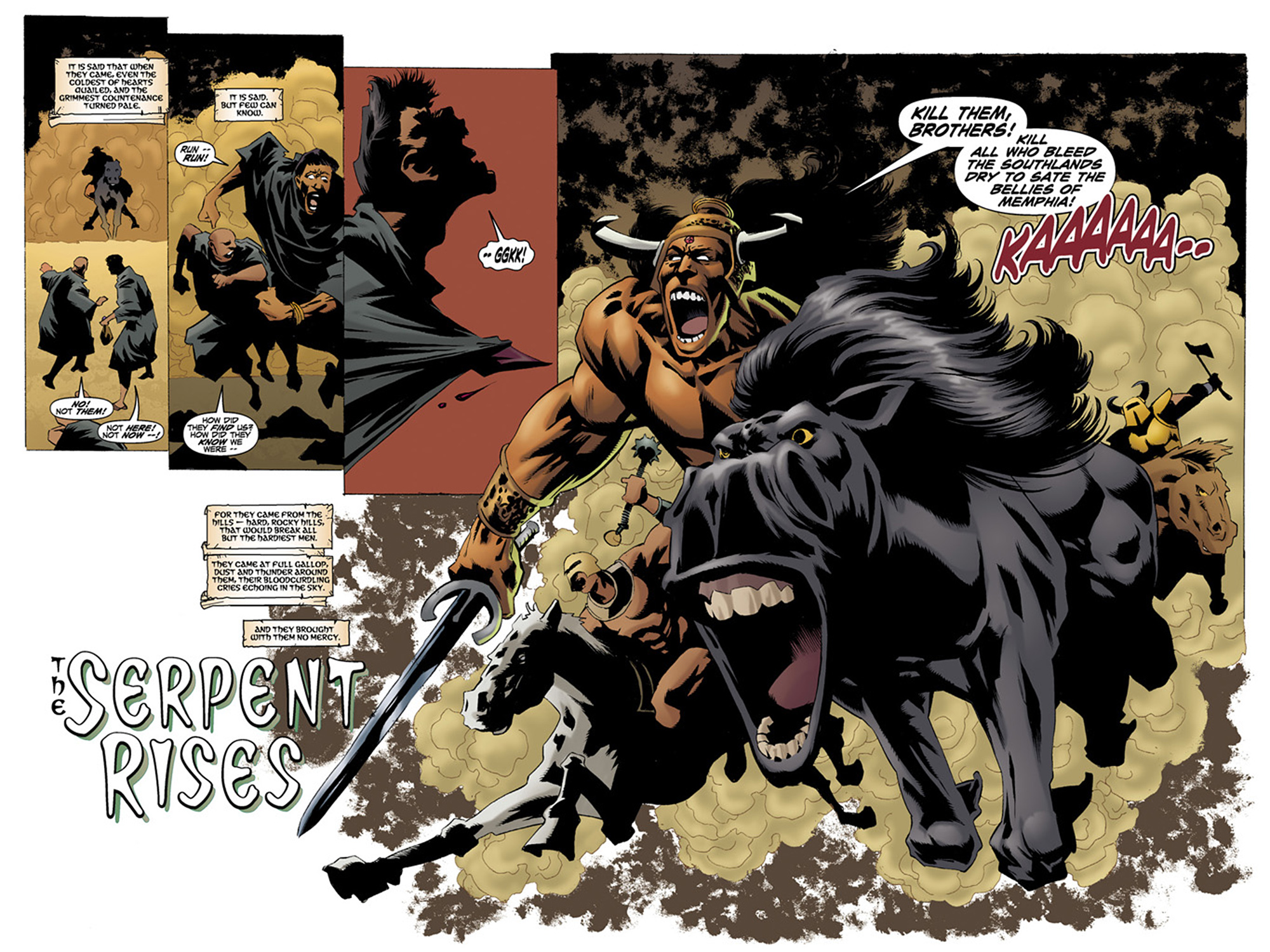 Read online Conan: The Book of Thoth comic -  Issue #3 - 4