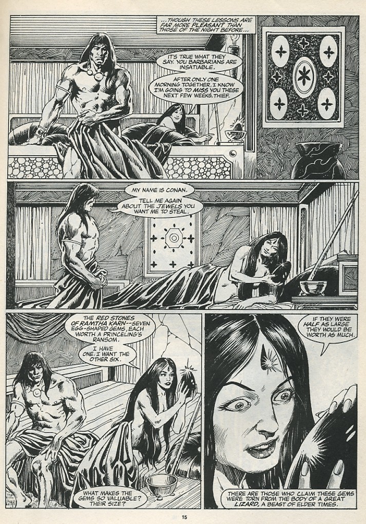 The Savage Sword Of Conan issue 174 - Page 17