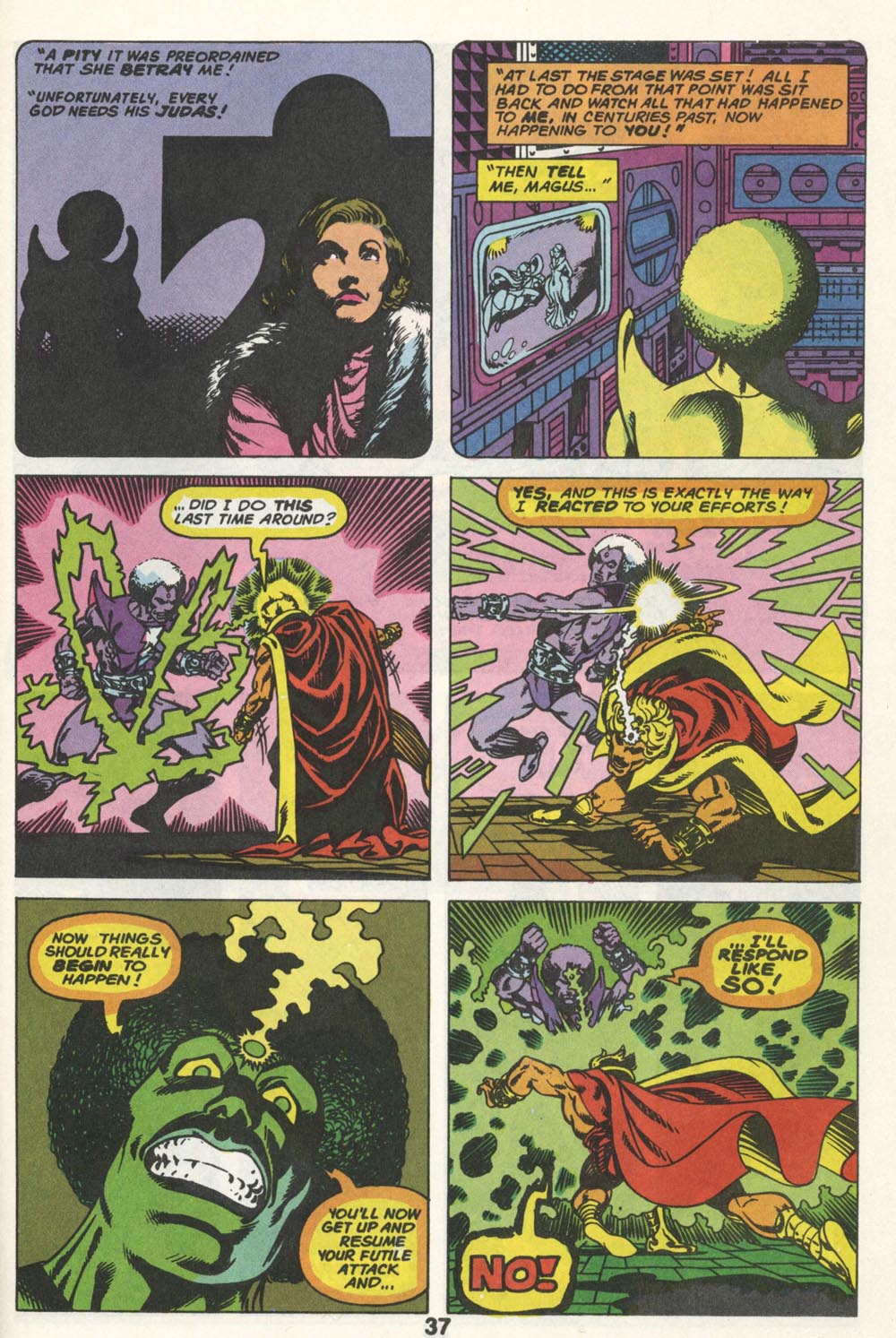 Read online Warlock (1982) comic -  Issue #2 - 38