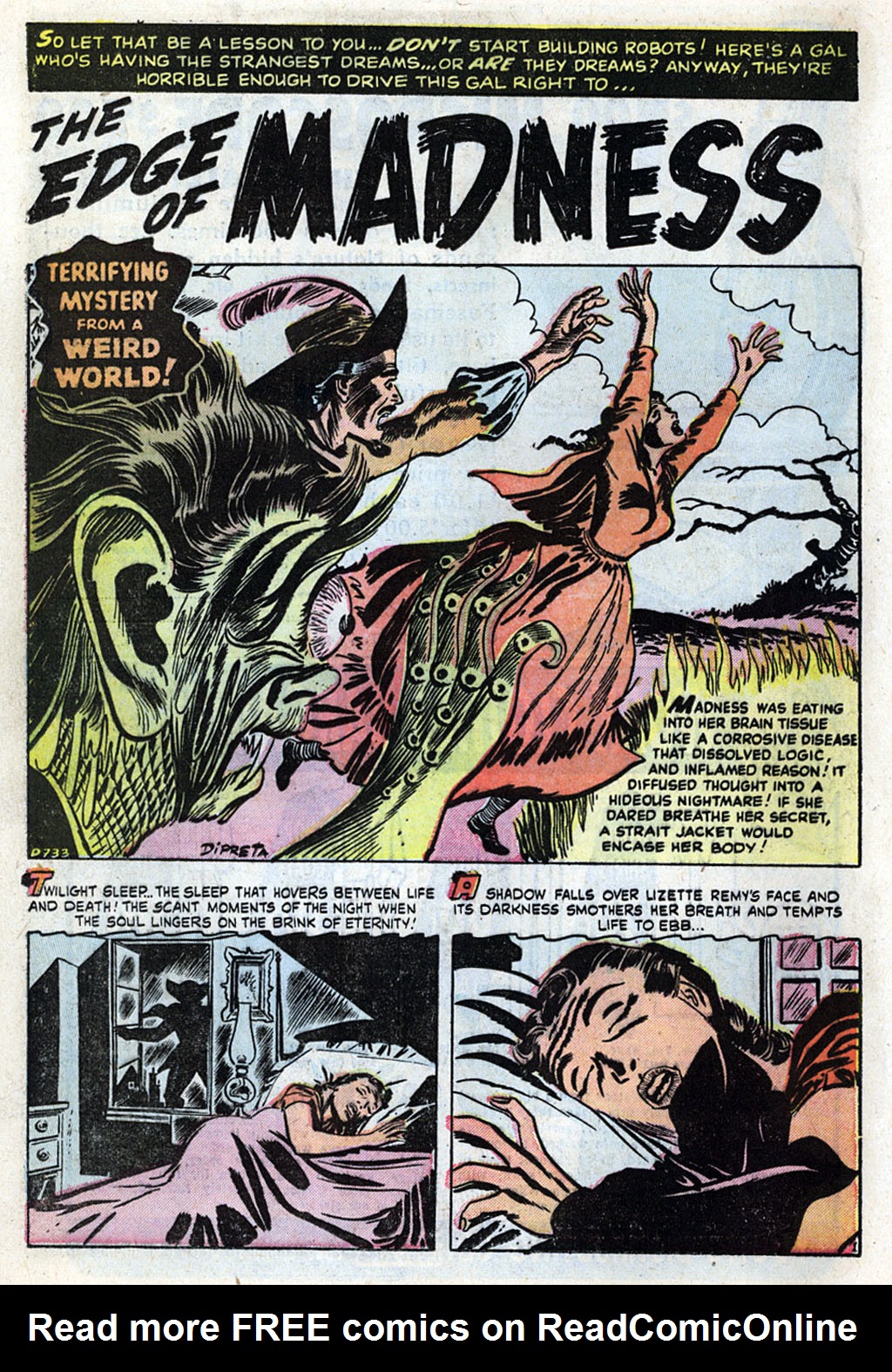 Read online Adventures into Weird Worlds comic -  Issue #26 - 16