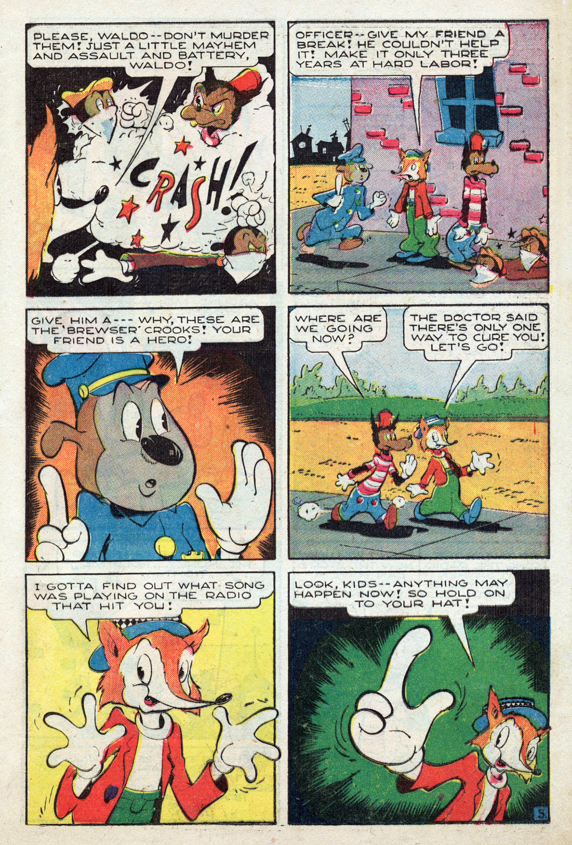 Read online Comedy Comics (1942) comic -  Issue #25 - 23